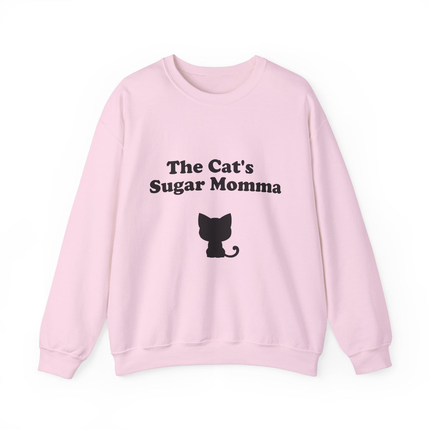 The Cat's Sugar Momma Crewneck Sweatshirt - Perfect for Cat Lovers