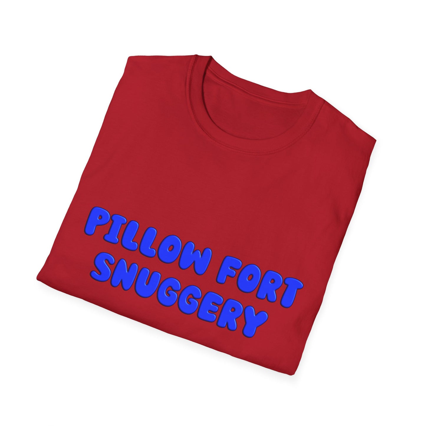 Pillow Fort Snuggery Poly Blend Crew Neck T-Shirt