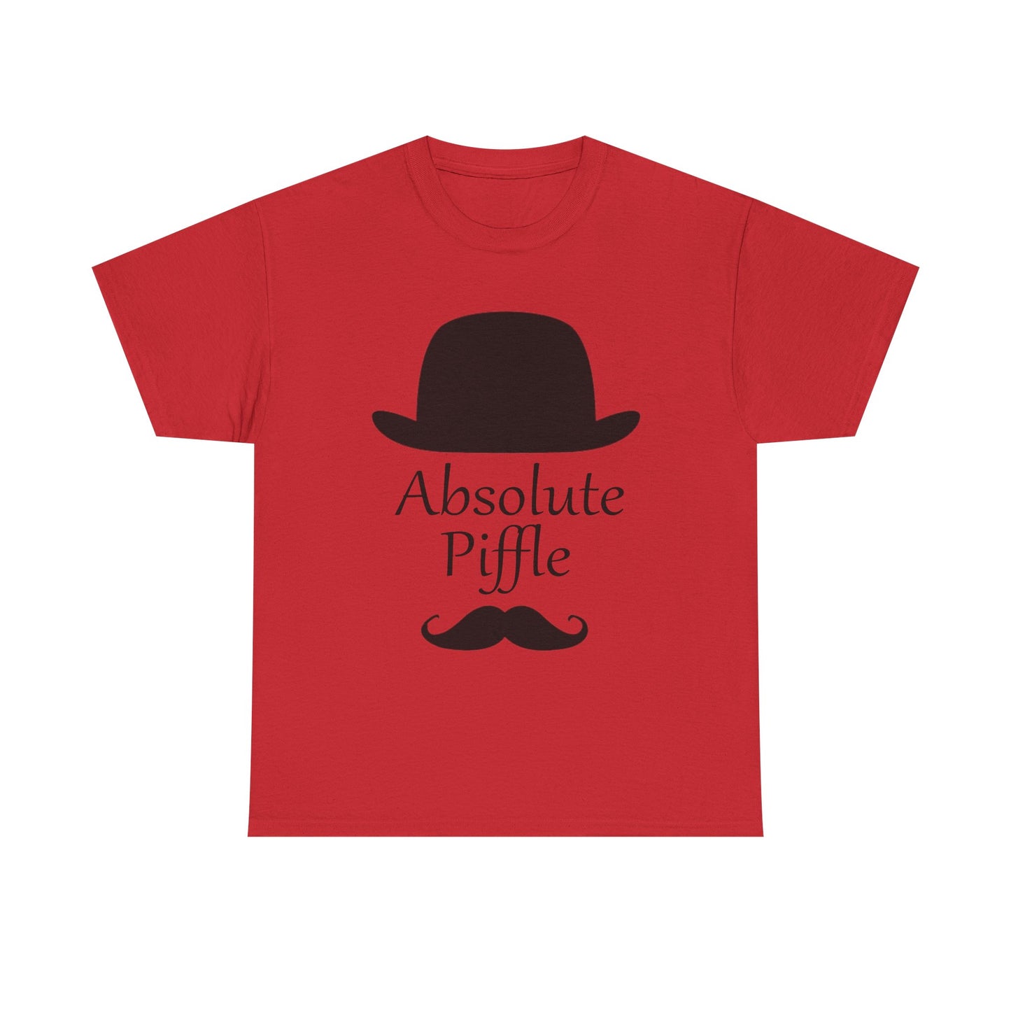 Absolute Piffle Heavy Cotton Crew Neck T-Shirt