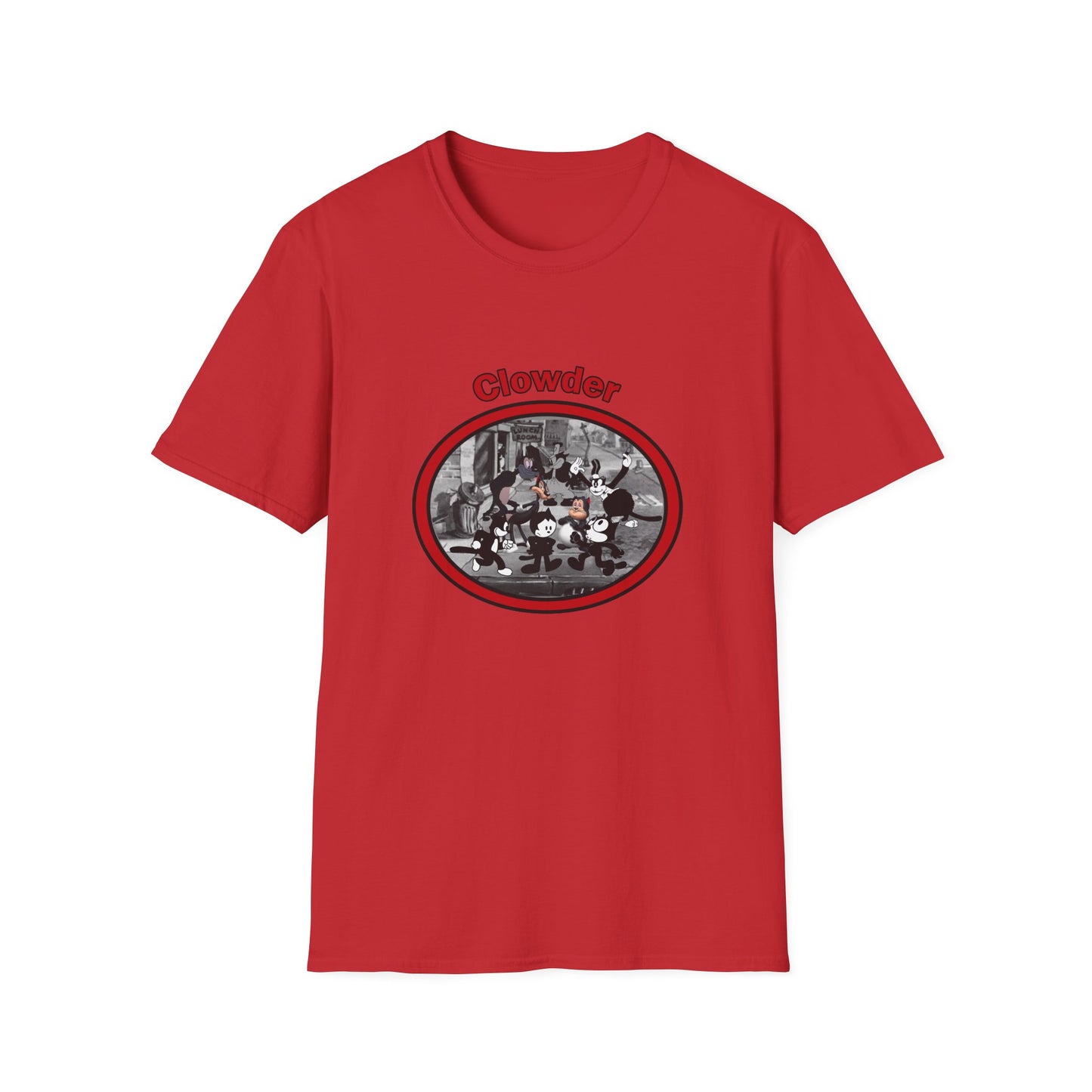 Clowder Poly Blend Crew Neck T-Shirt