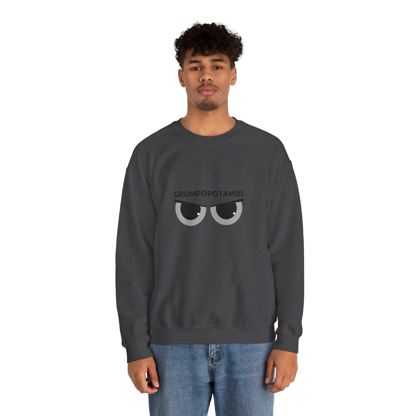 Grumpy Grumpopotamus Crewneck Sweatshirt