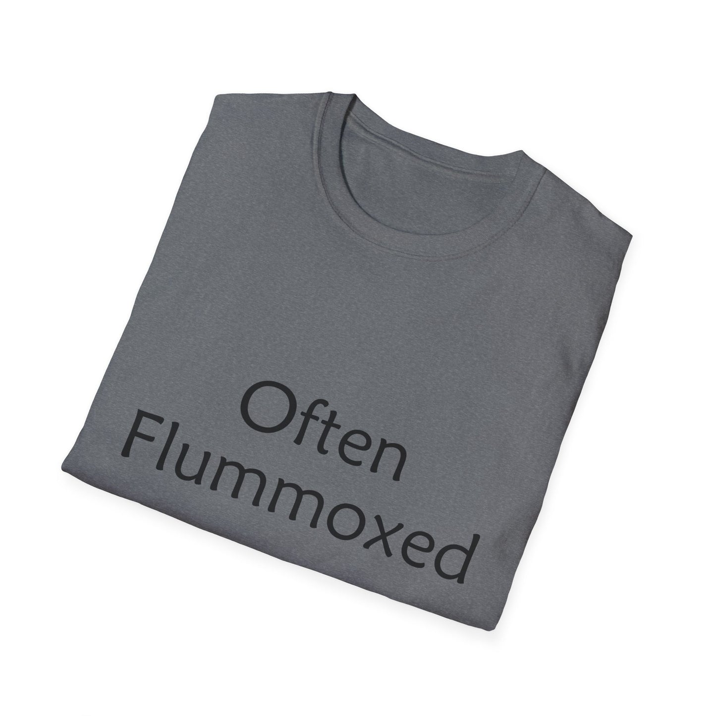 Often Flummoxed Poly Blend Crew Neck T-Shirt