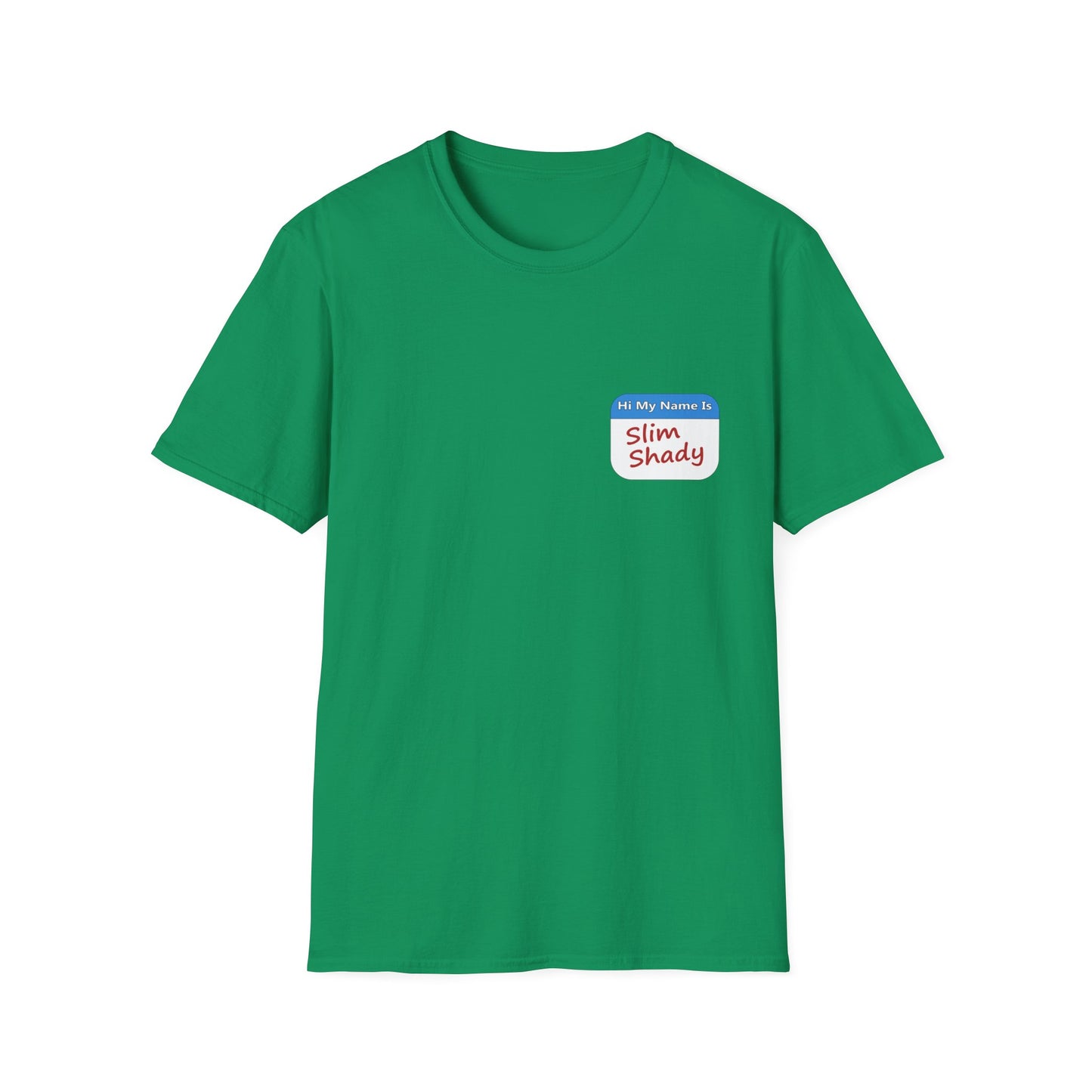 Shady Nametag Poly Blend Crew Neck T-Shirt
