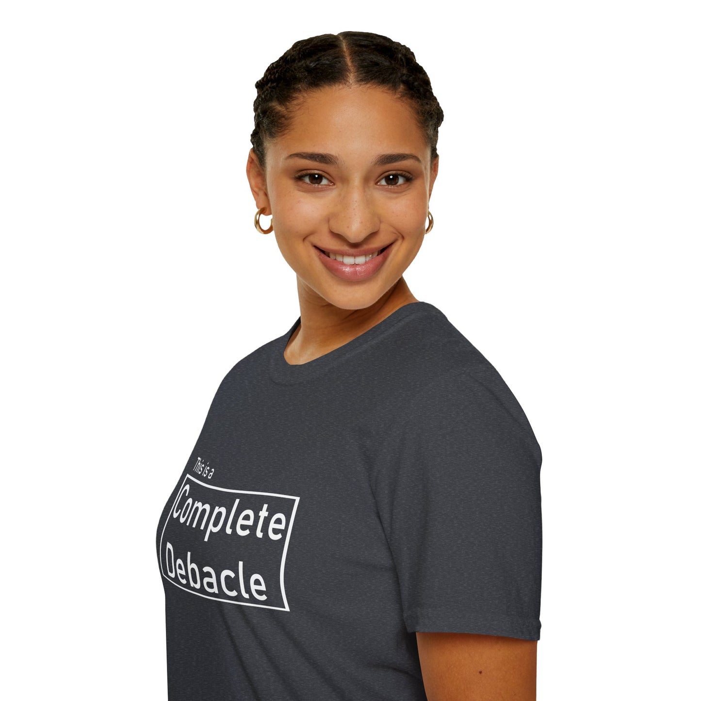 Complete Debacle Poly Blend crew Neck Tee