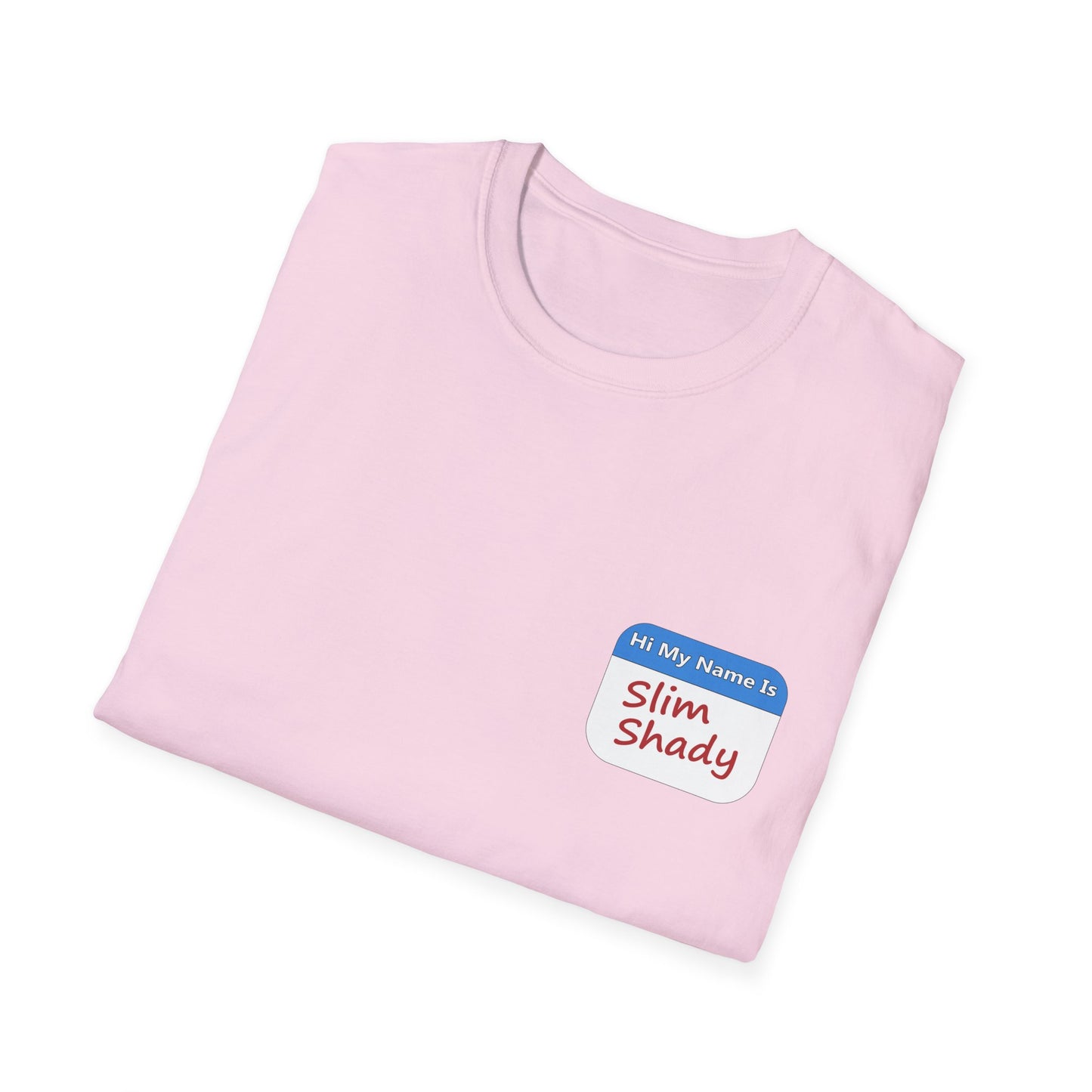 Shady Nametag Poly Blend Crew Neck T-Shirt