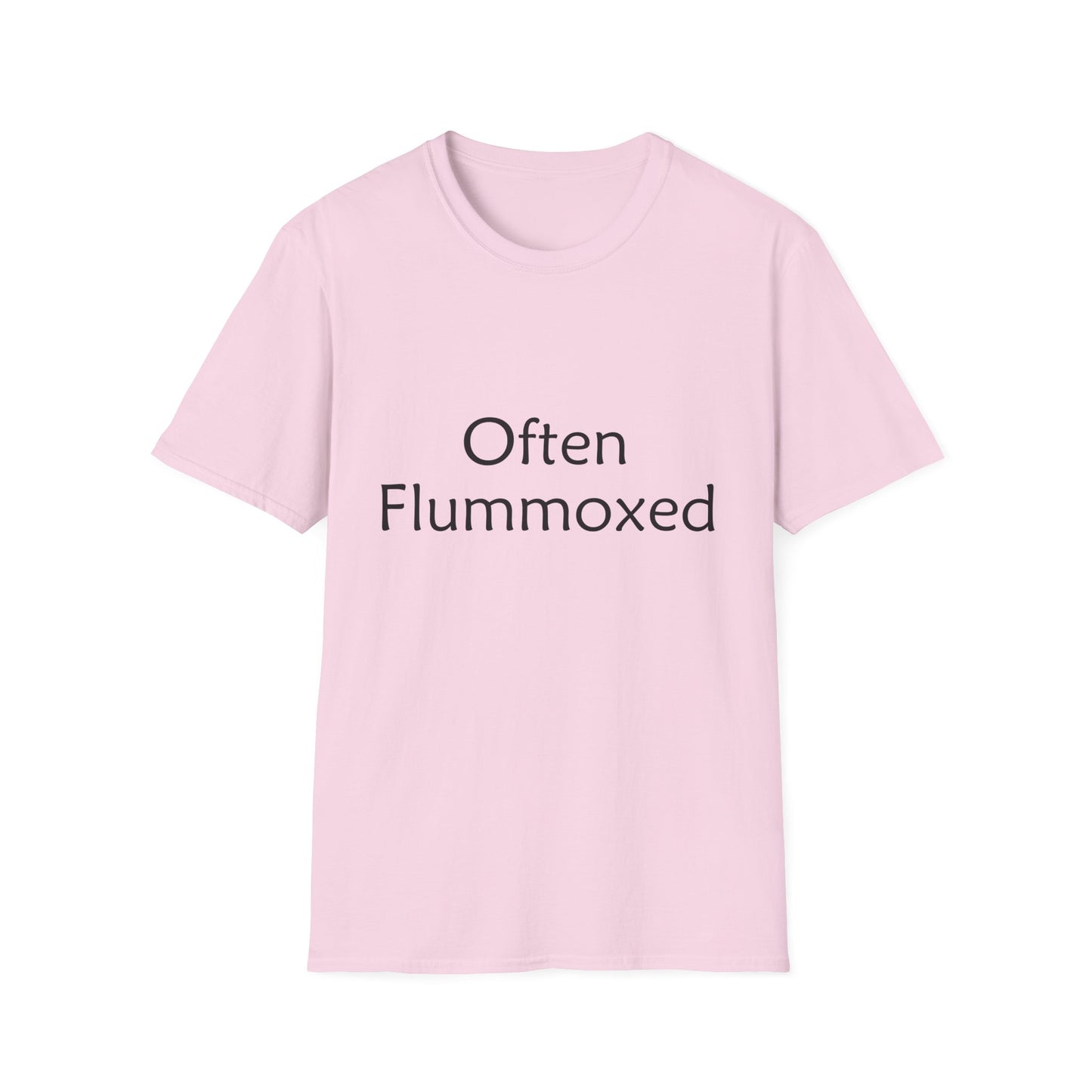 Often Flummoxed Poly Blend Crew Neck T-Shirt