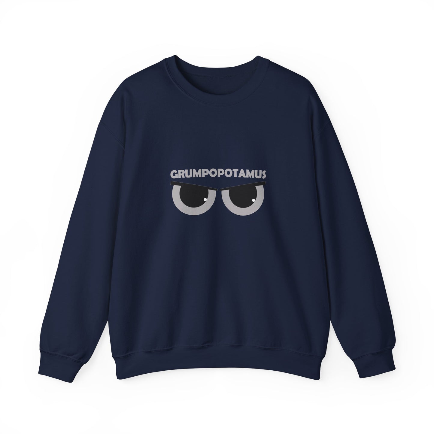 Grumpy Grumpopotamus Crewneck Sweatshirt