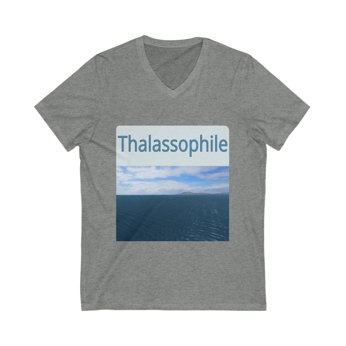 Thalassophile V-Neck Tee