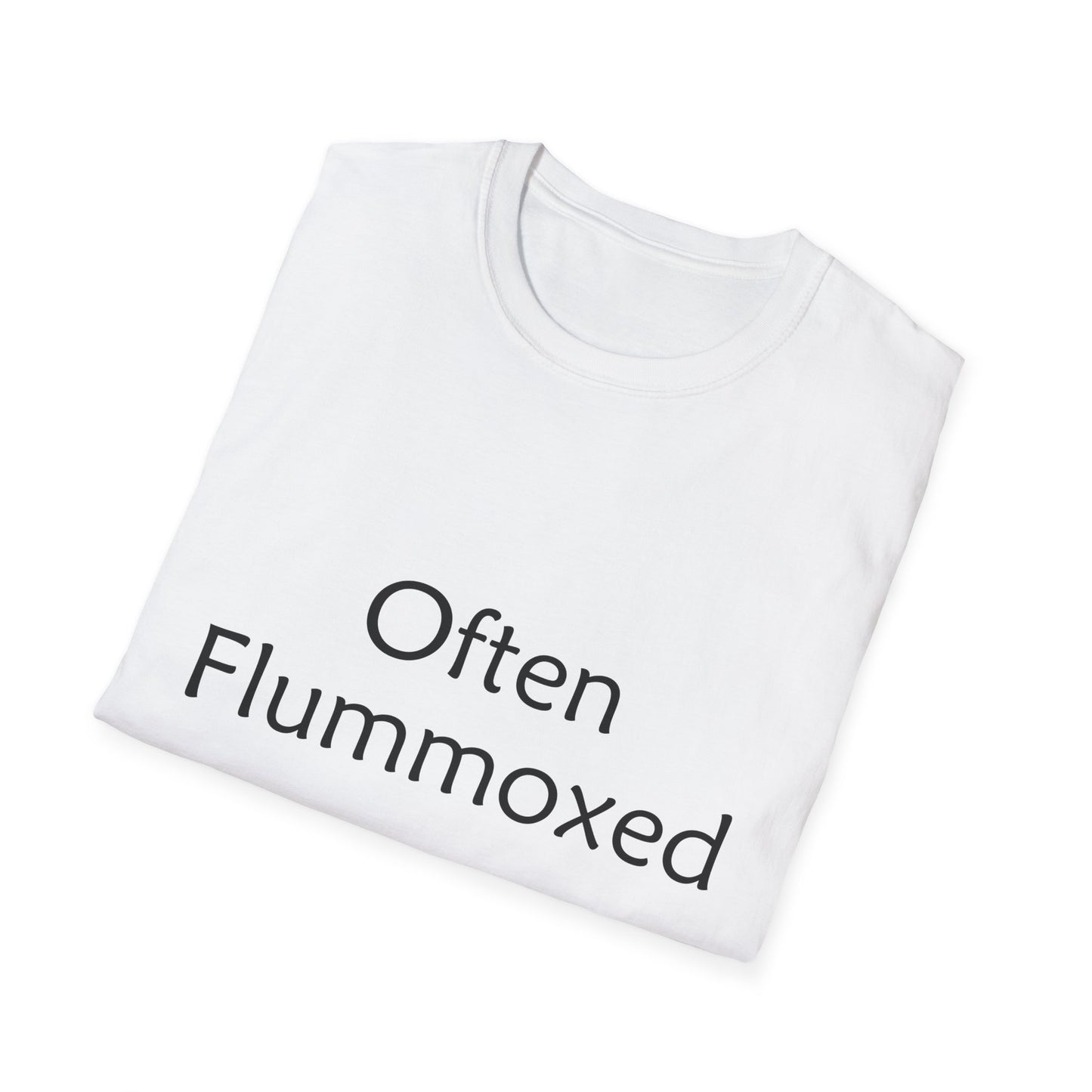 Often Flummoxed Poly Blend Crew Neck T-Shirt