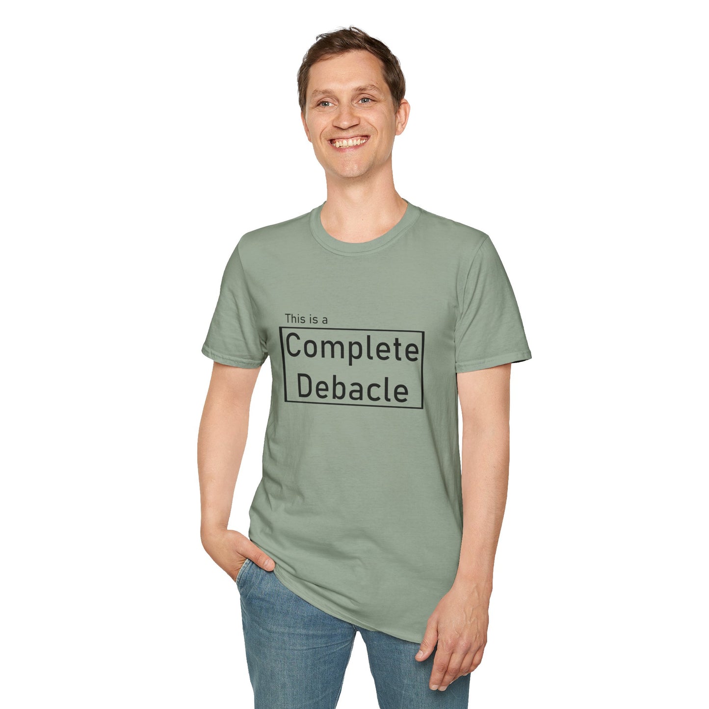 Complete Debacle Poly Blend crew Neck Tee