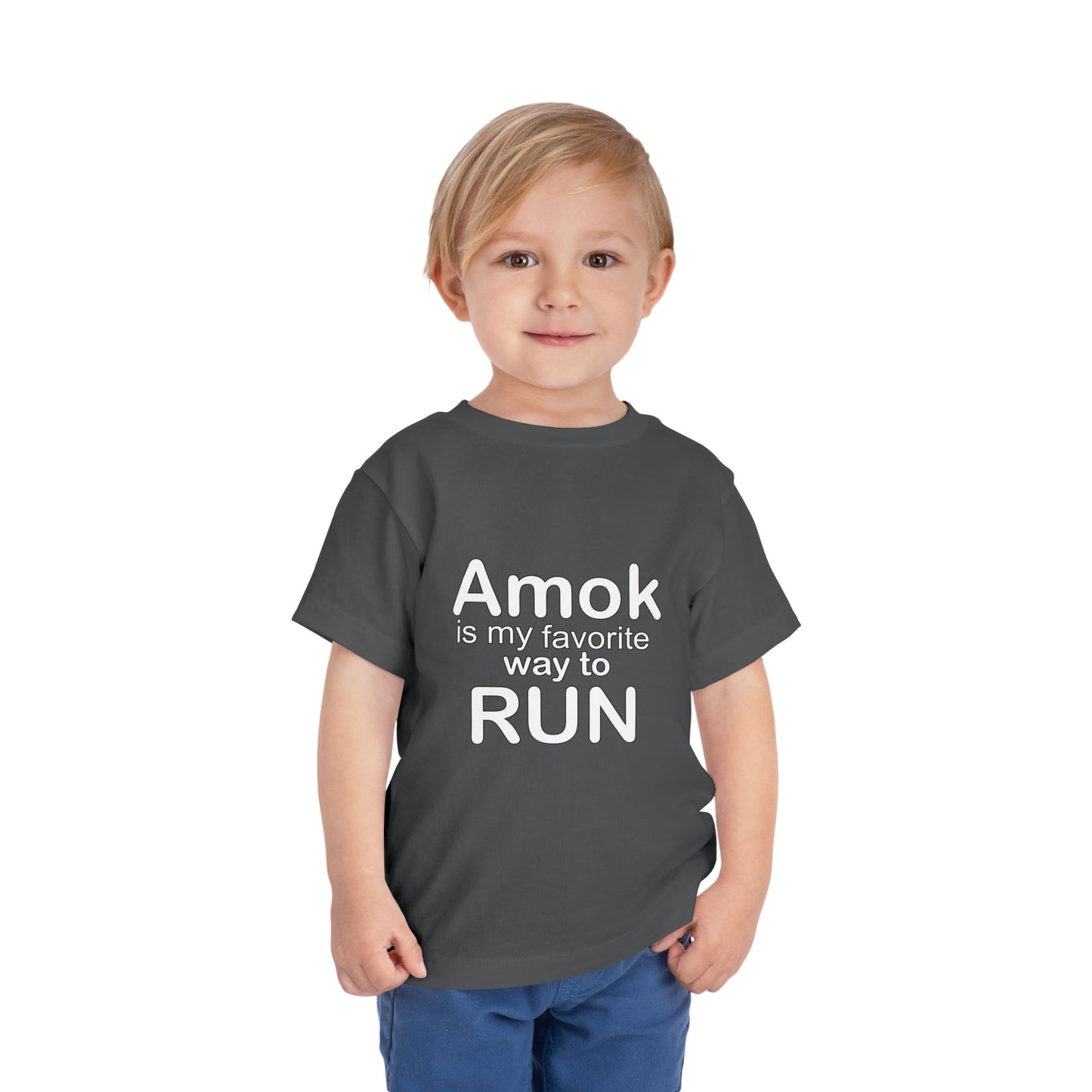 Toddler Running Amok Short Sleeve Tee