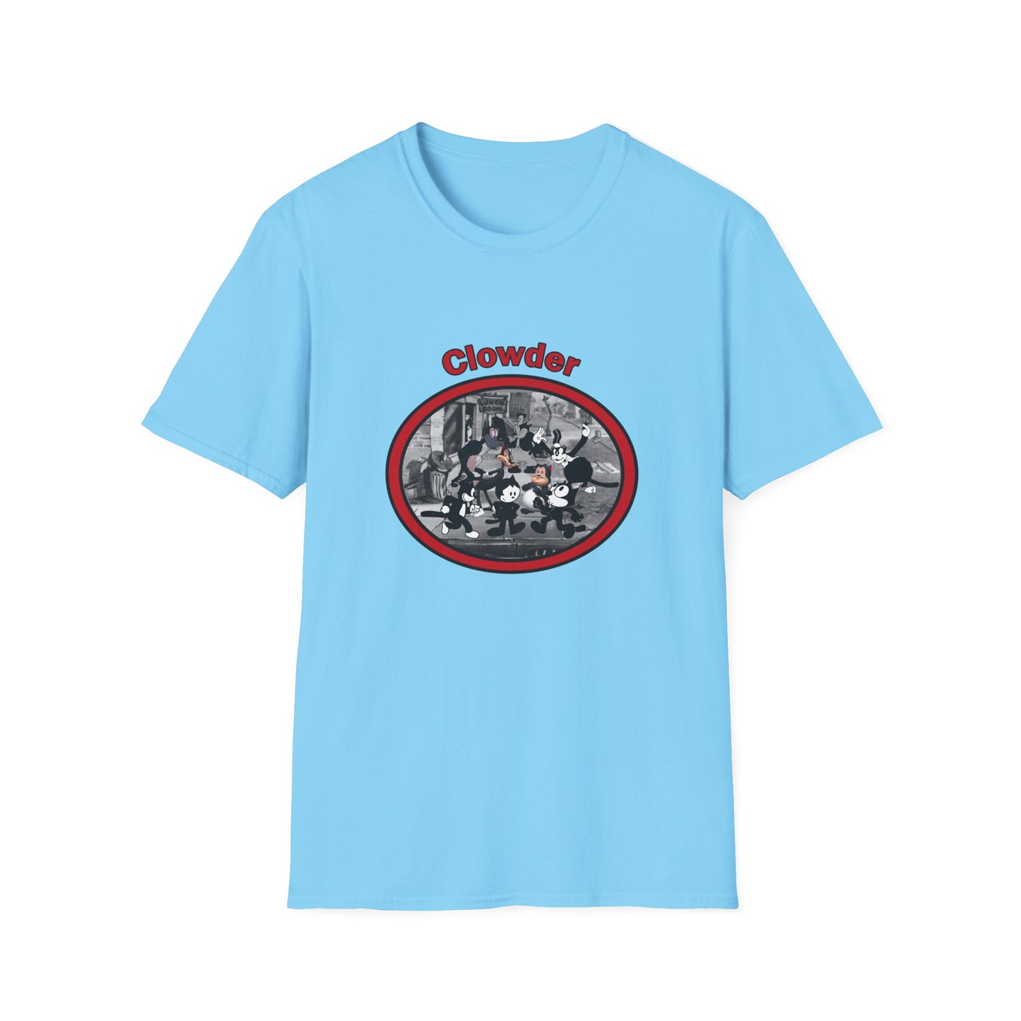 Clowder Poly Blend Crew Neck T-Shirt