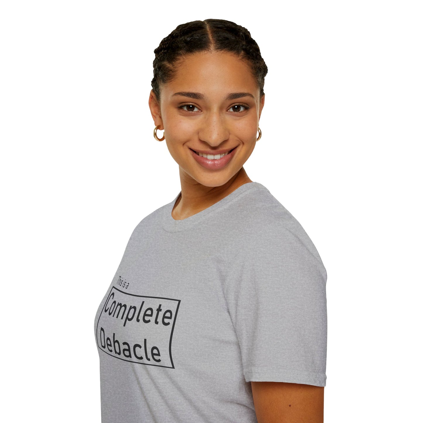 Complete Debacle Poly Blend crew Neck Tee