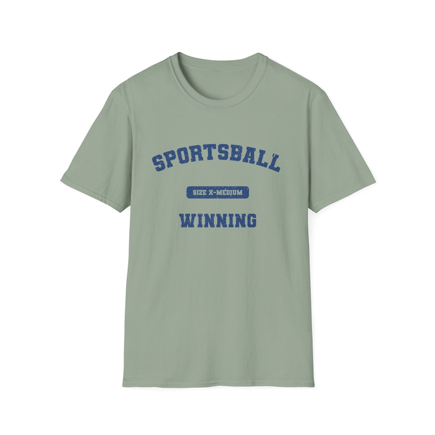 Sportsball Poly Blend Crew Neck T-Shirt