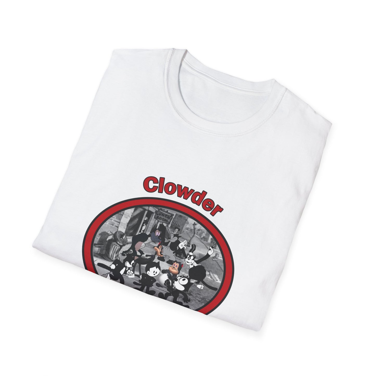 Clowder Poly Blend Crew Neck T-Shirt