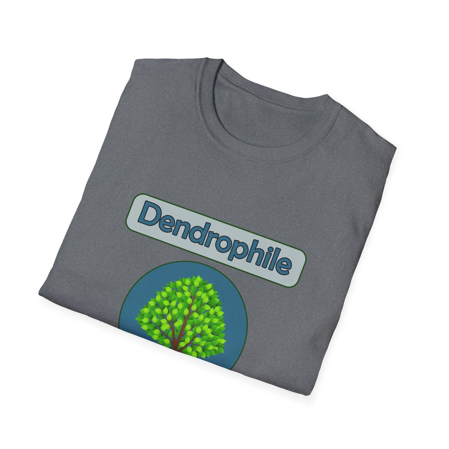 Dendrophile Poly Blend Crew Neck T-Shirt for Tree Lovers