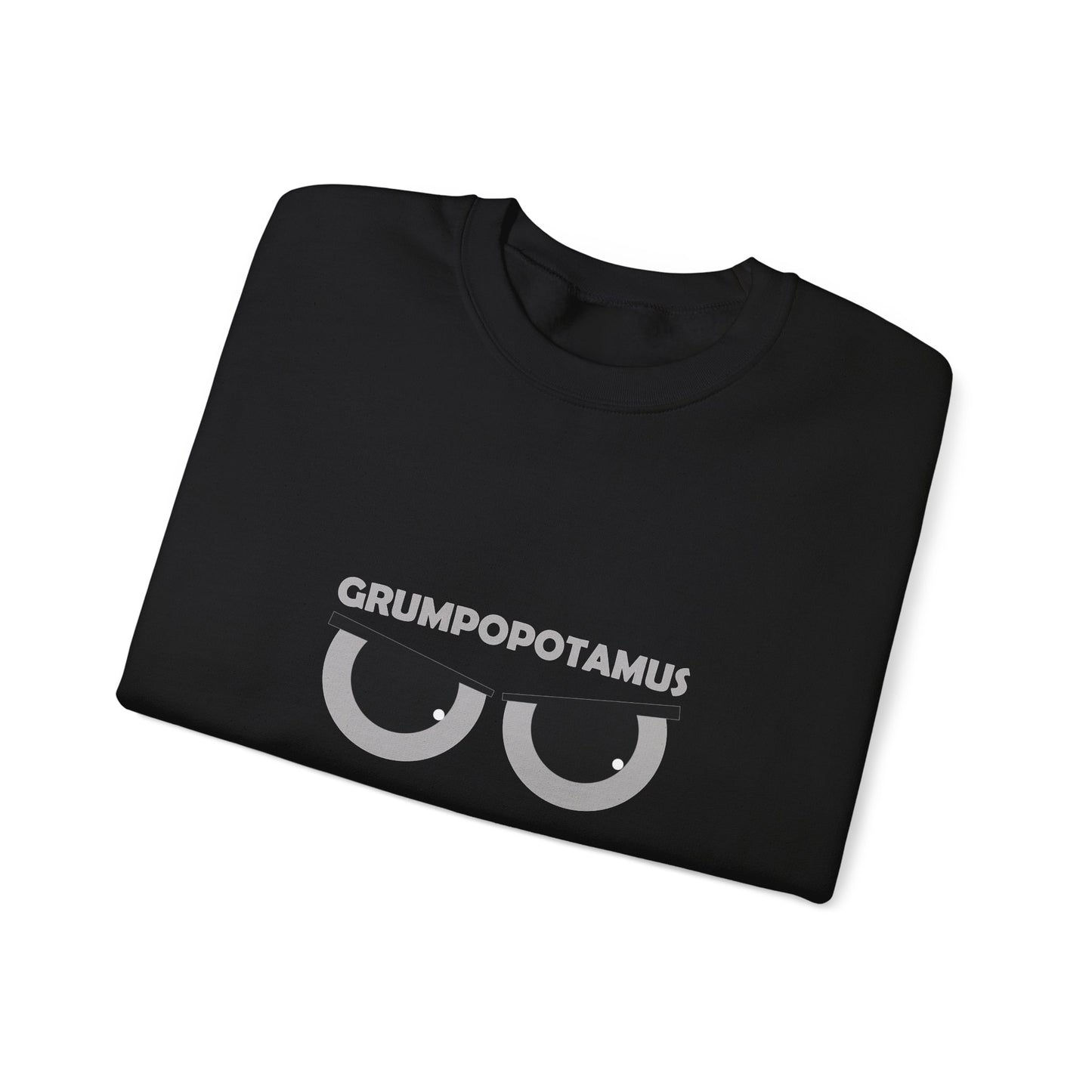 Grumpy Grumpopotamus Crewneck Sweatshirt
