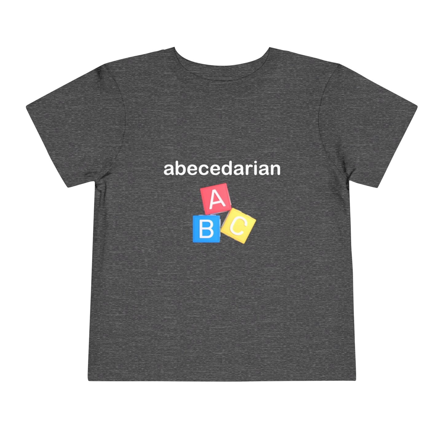 Abecedarian Short Sleeve Toddler Tee