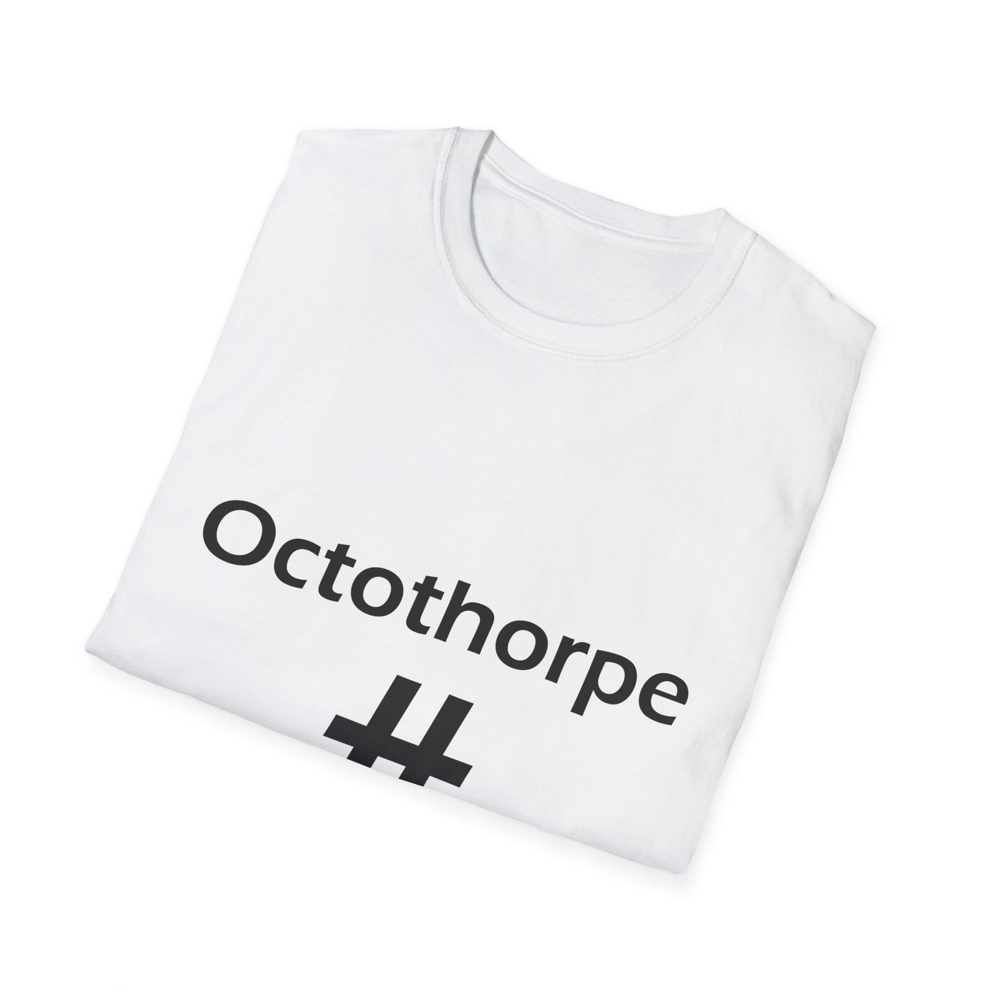 Octothorpe Poly Blend Crew Neck T-Shirt