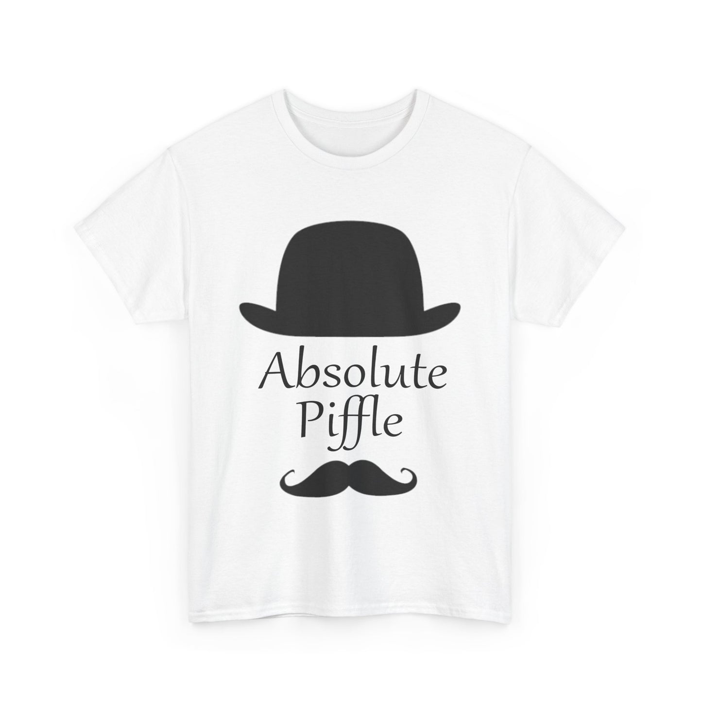 Absolute Piffle Heavy Cotton Crew Neck T-Shirt
