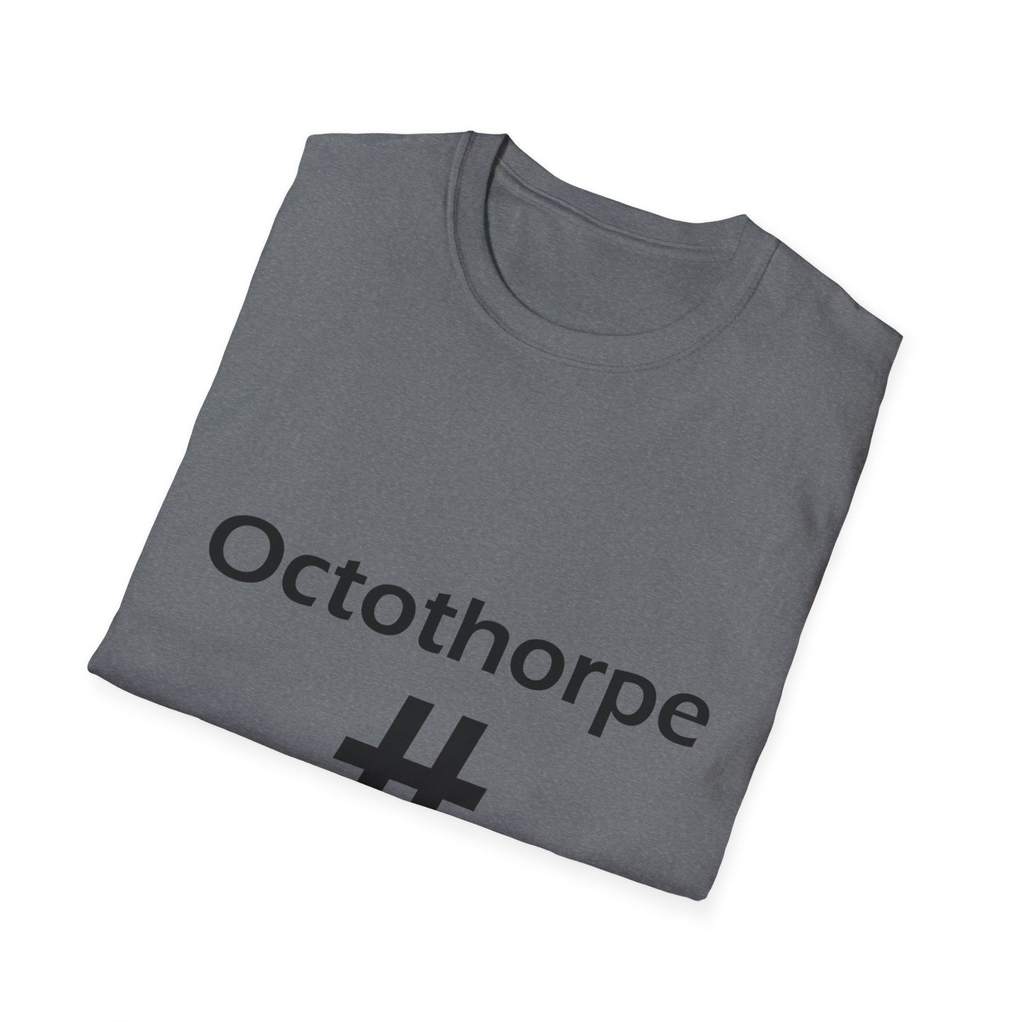 Octothorpe Poly Blend Crew Neck T-Shirt