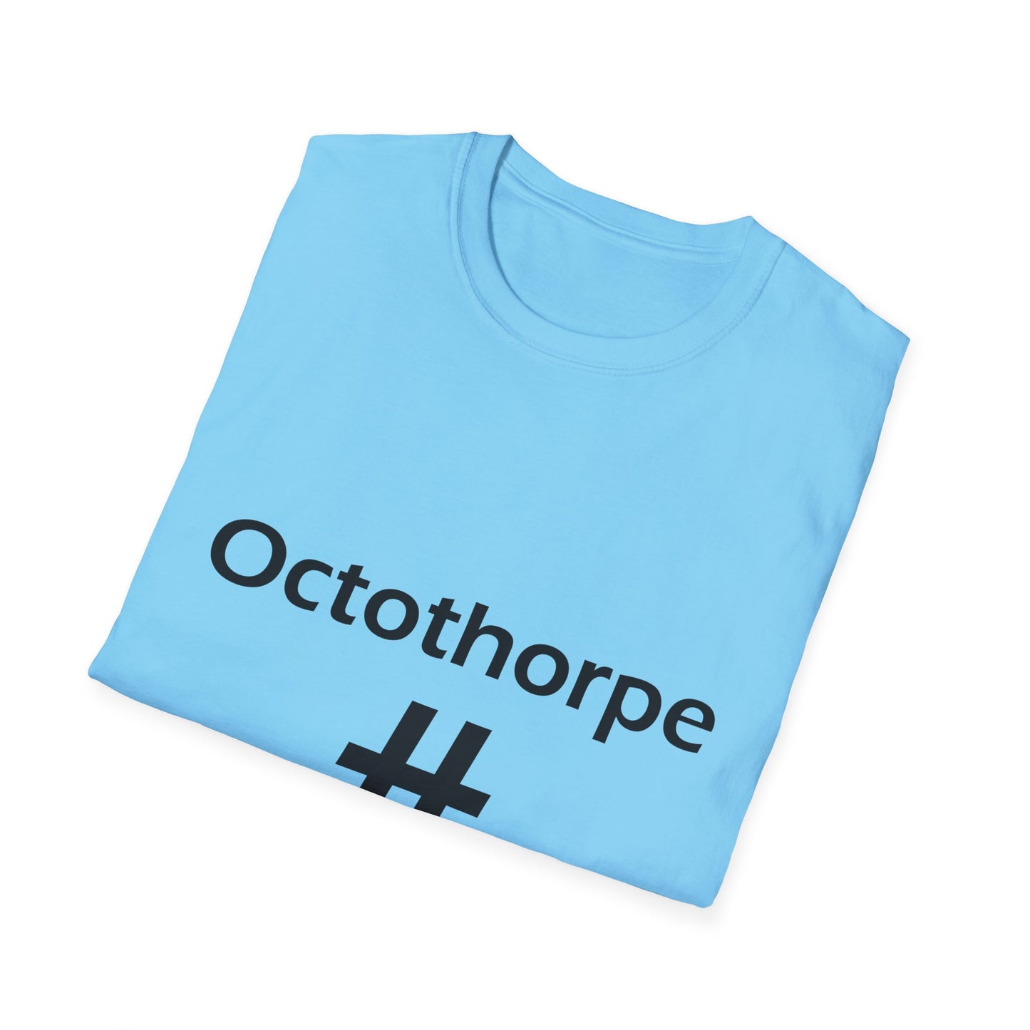 Octothorpe Poly Blend Crew Neck T-Shirt