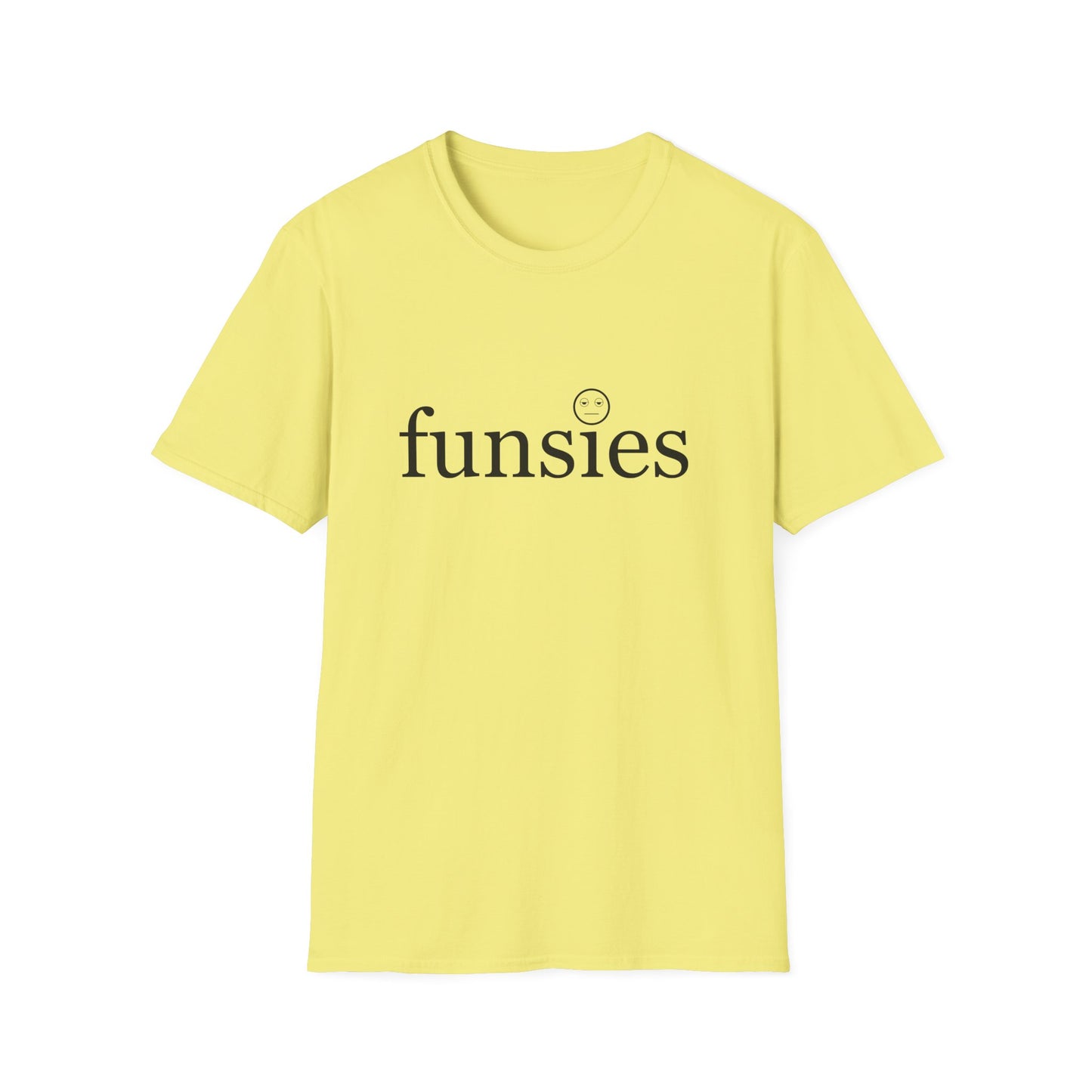 Funsies Poly Blend Crew Neck T-Shirt - Fun Graphic Tee for Casual Wear