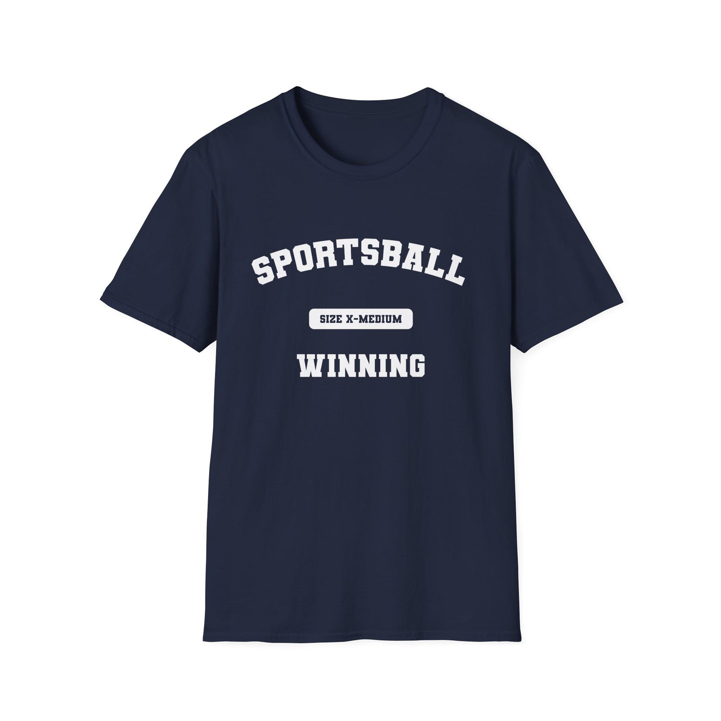 Sportsball Poly Blend Crew Neck T-Shirt