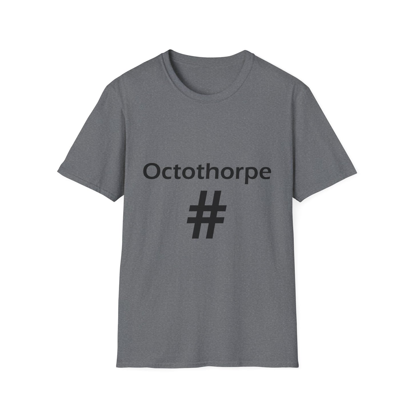 Octothorpe Poly Blend Crew Neck T-Shirt