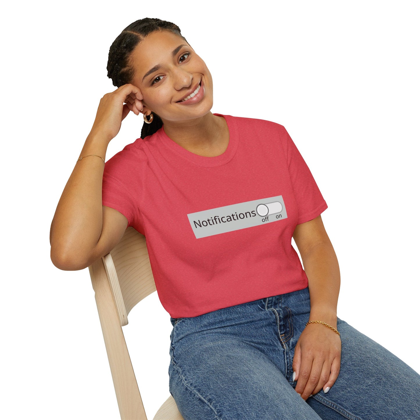 Noises Off Poly Blend Crew Neck T-Shirt