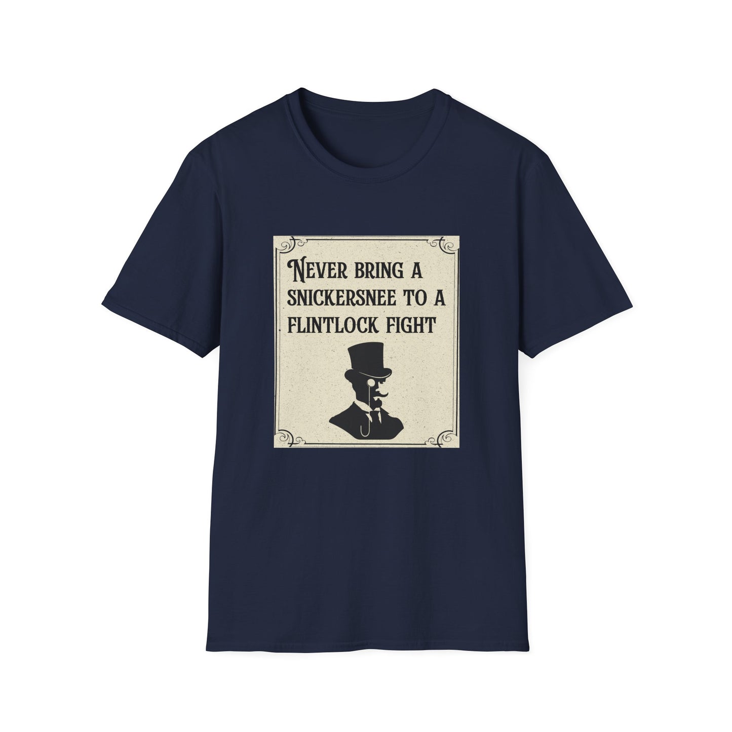 Snickersnee Advice Poly Blend Crew NeckT-Shirt