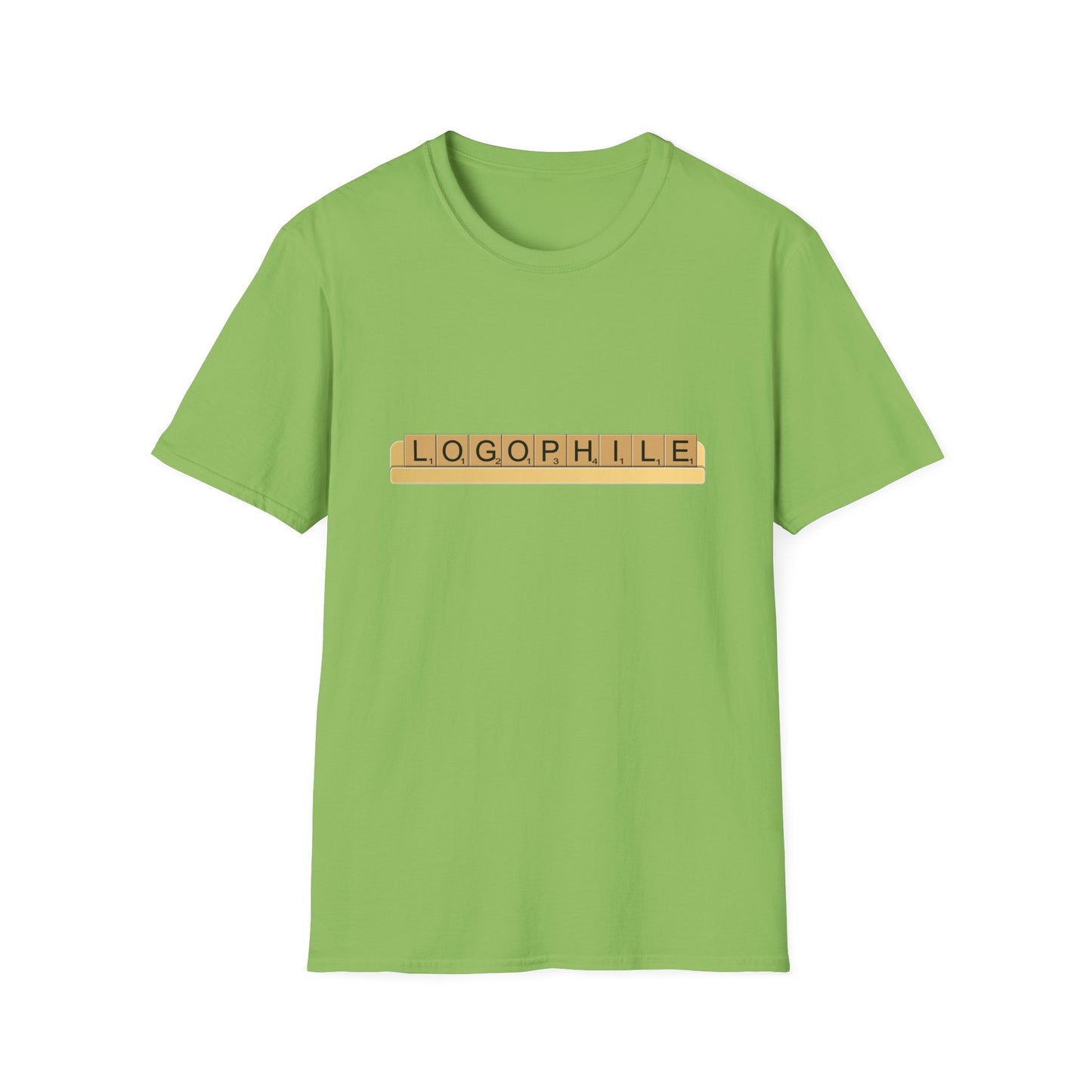 Logophile Poly Blend Crew Neck T-Shirt - Perfect for Word Lovers and Bookworms