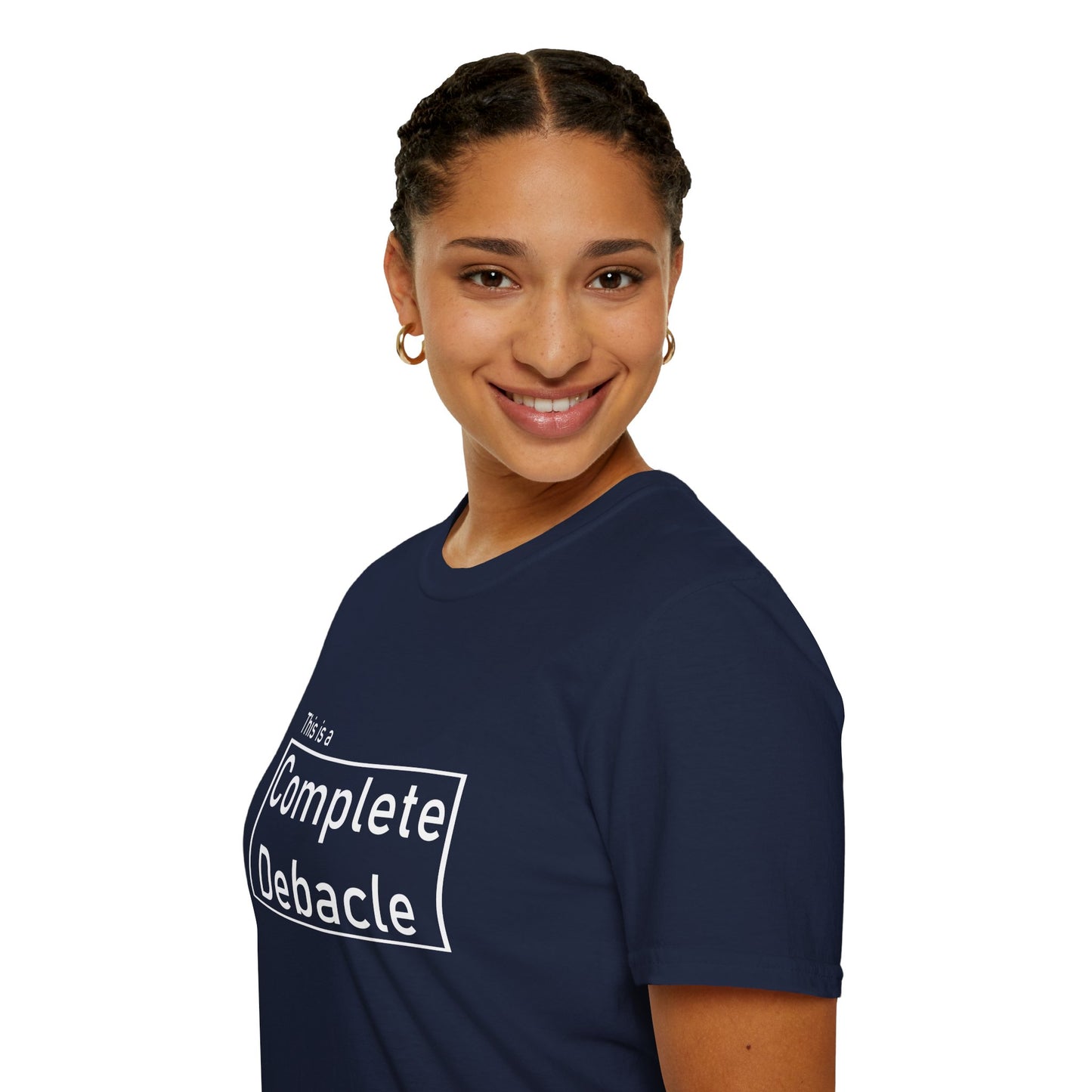 Complete Debacle Poly Blend crew Neck Tee