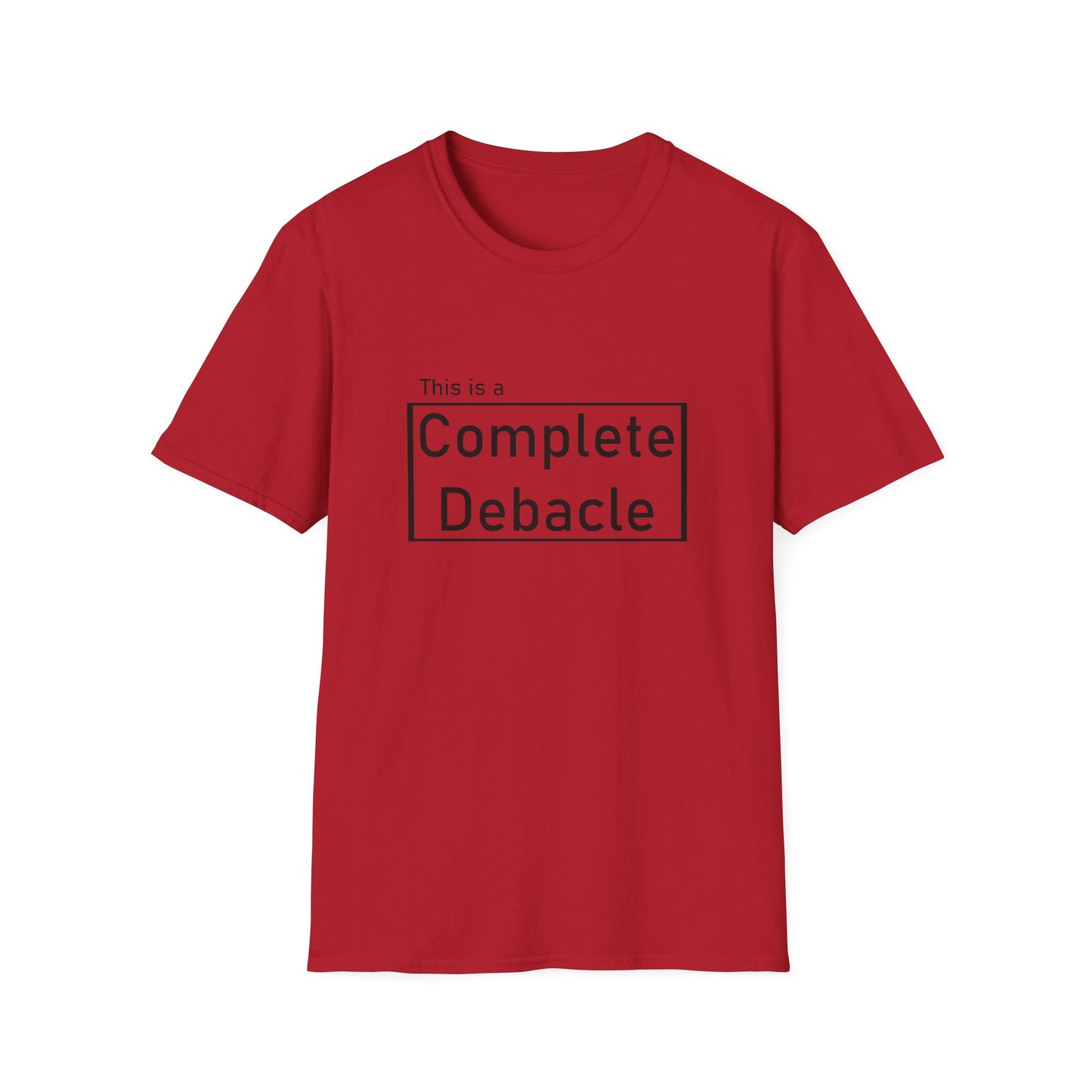 Complete Debacle Poly Blend crew Neck Tee