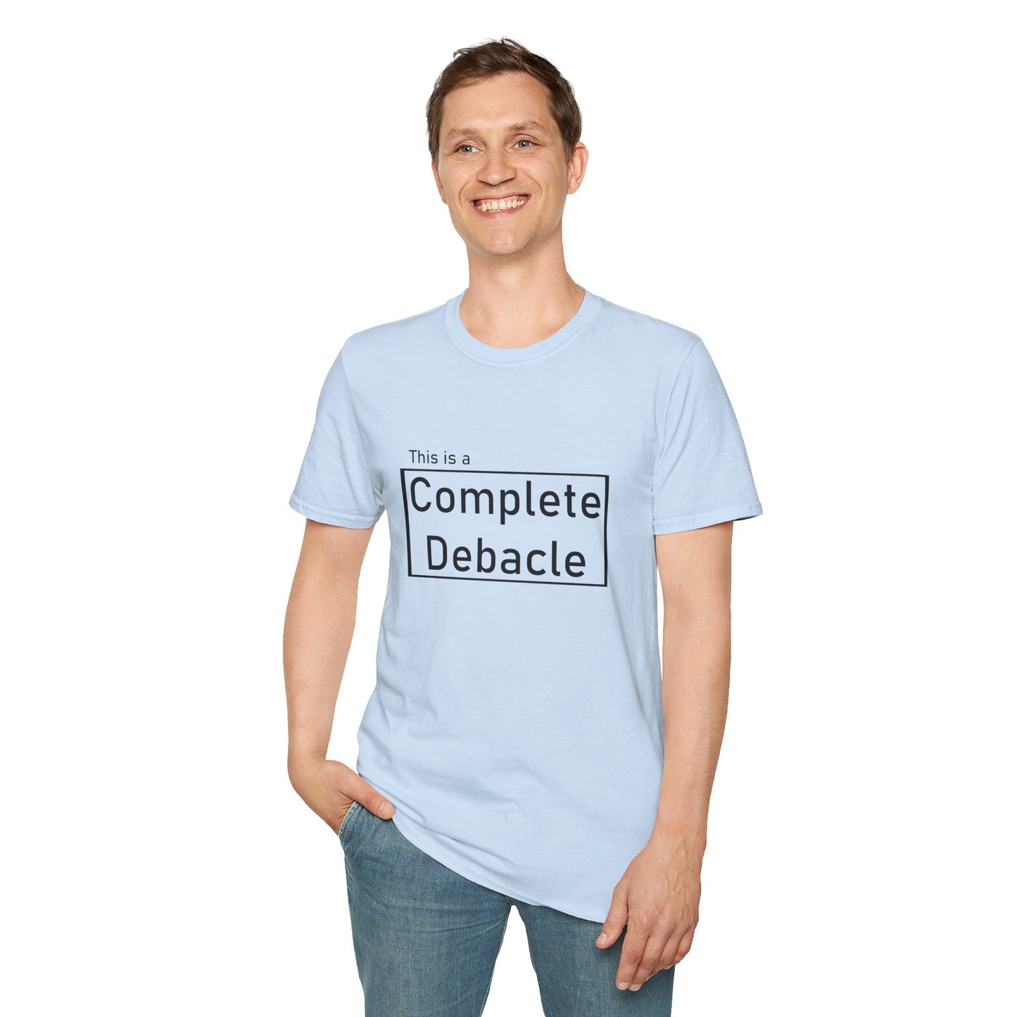 Complete Debacle Poly Blend crew Neck Tee