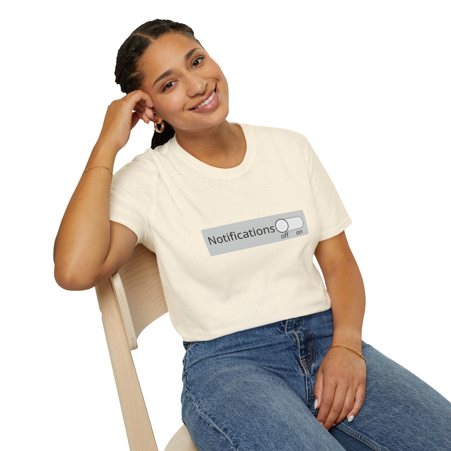Noises Off Poly Blend Crew Neck T-Shirt