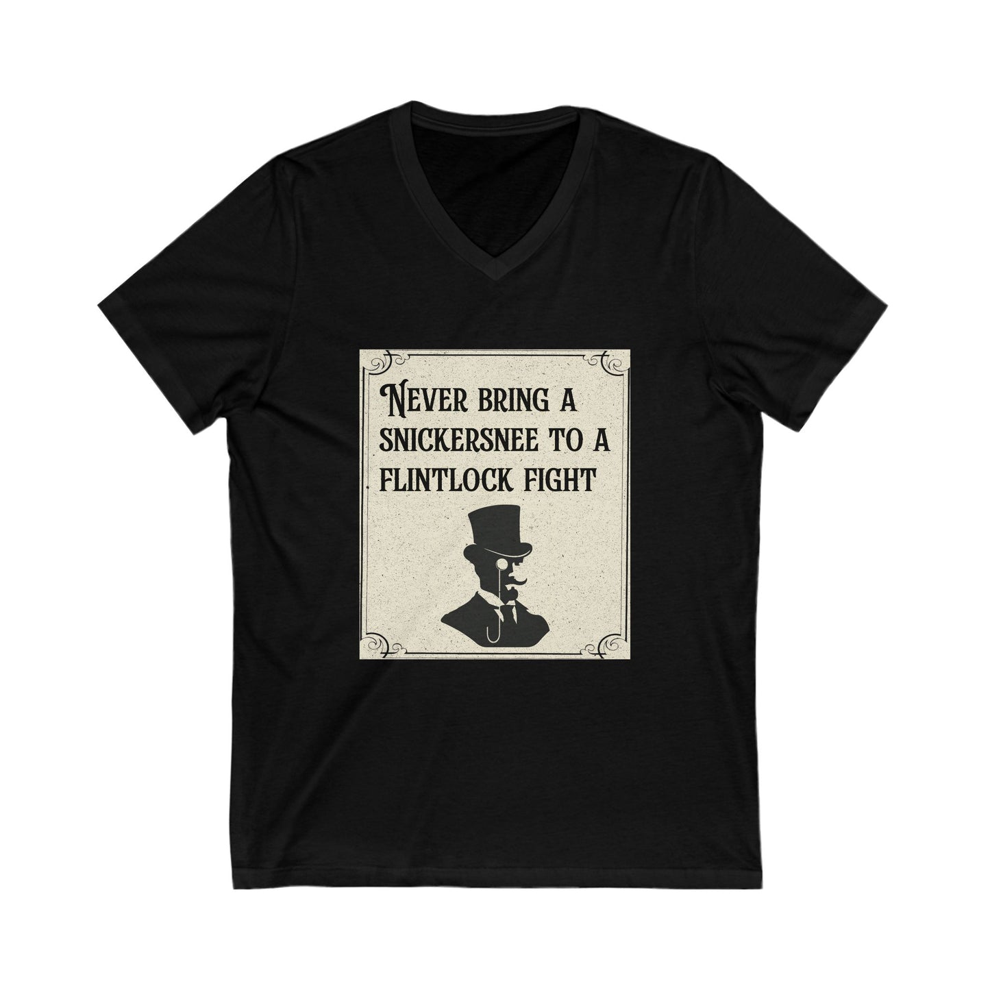 Snickersnee Advice V Neck Tee