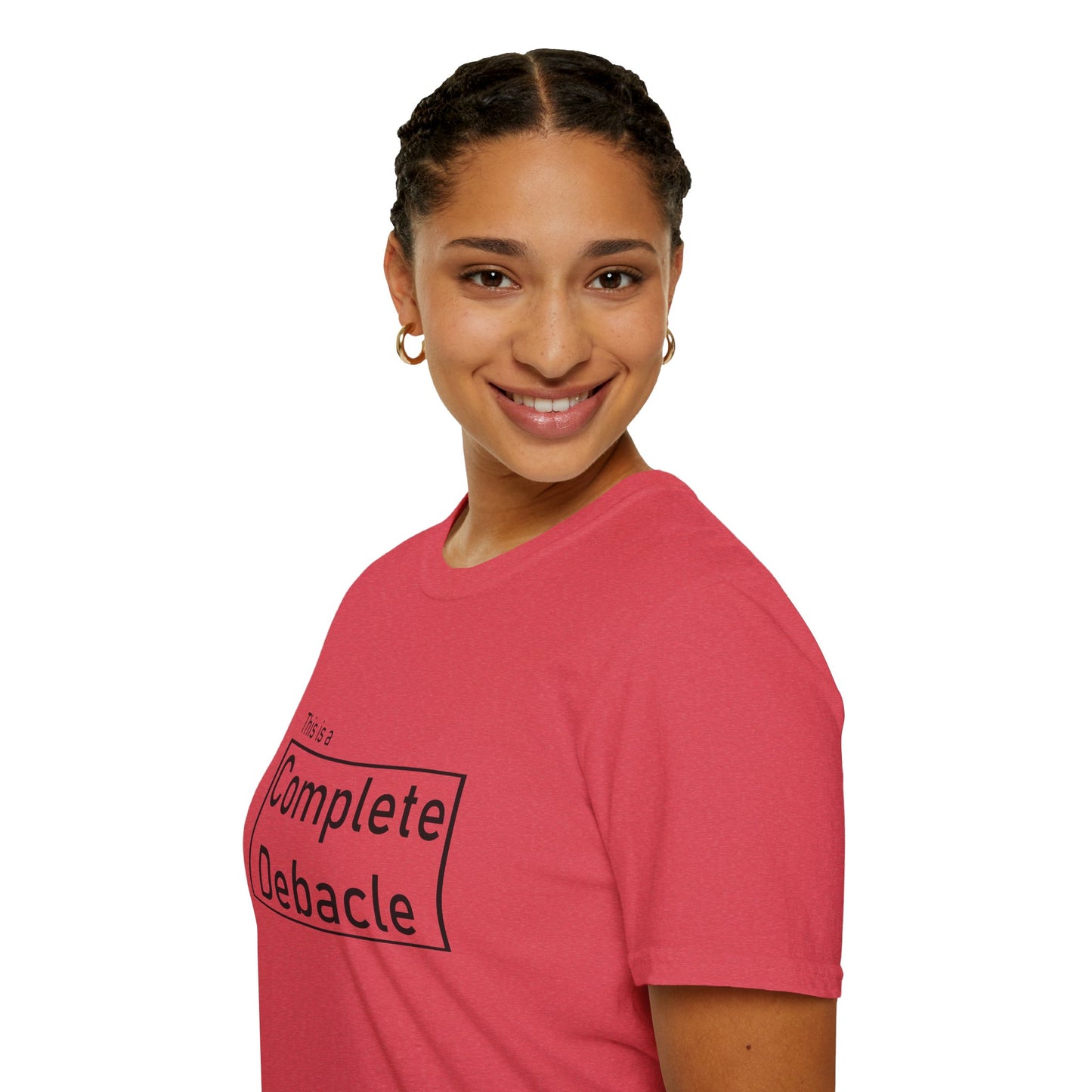 Complete Debacle Poly Blend crew Neck Tee