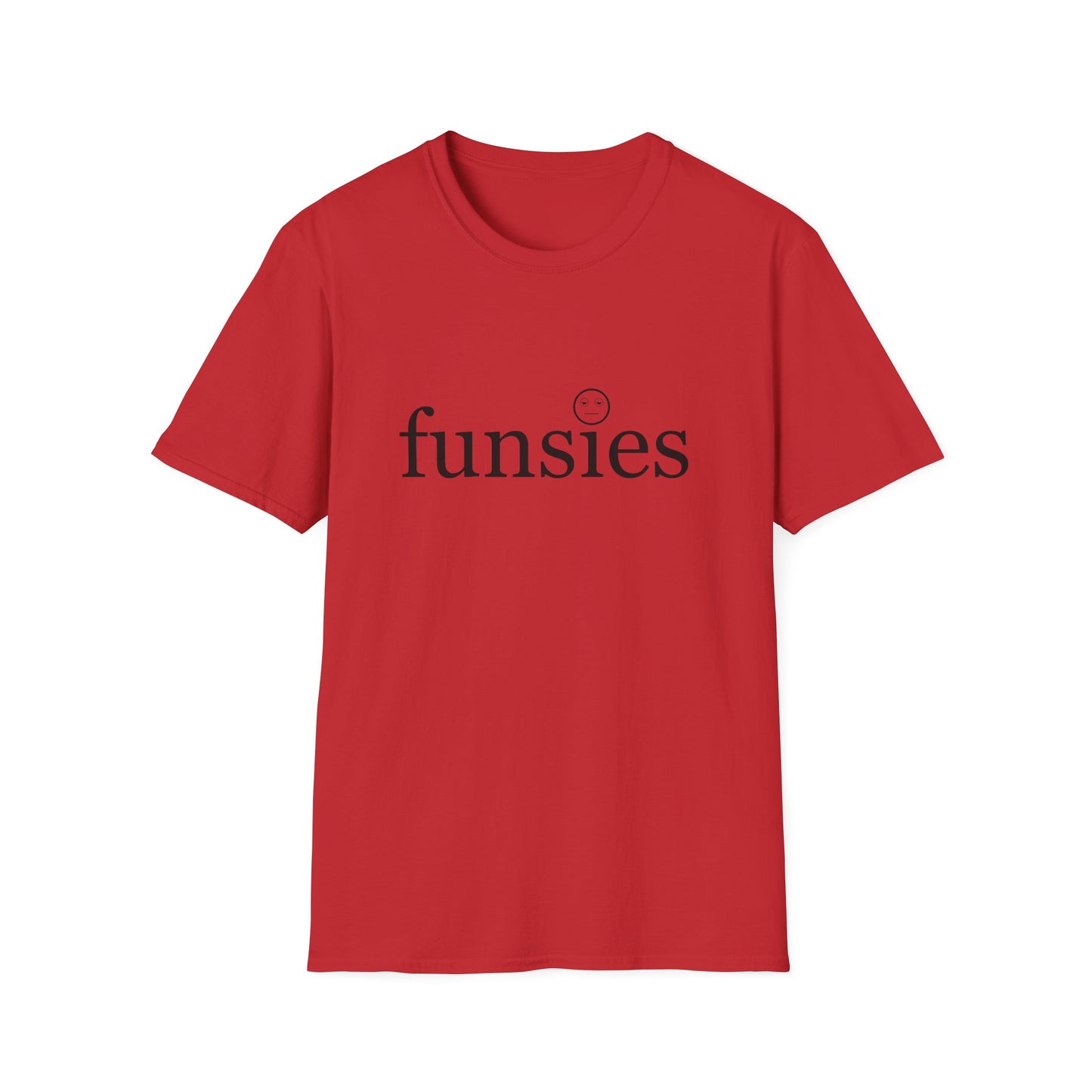 Funsies Poly Blend Crew Neck T-Shirt - Fun Graphic Tee for Casual Wear