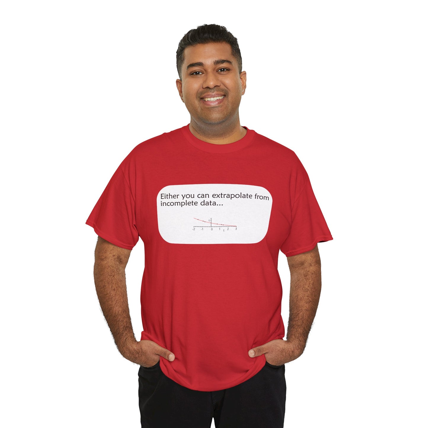 Incomplete Data Heavy Cotton Crew Neck Tee