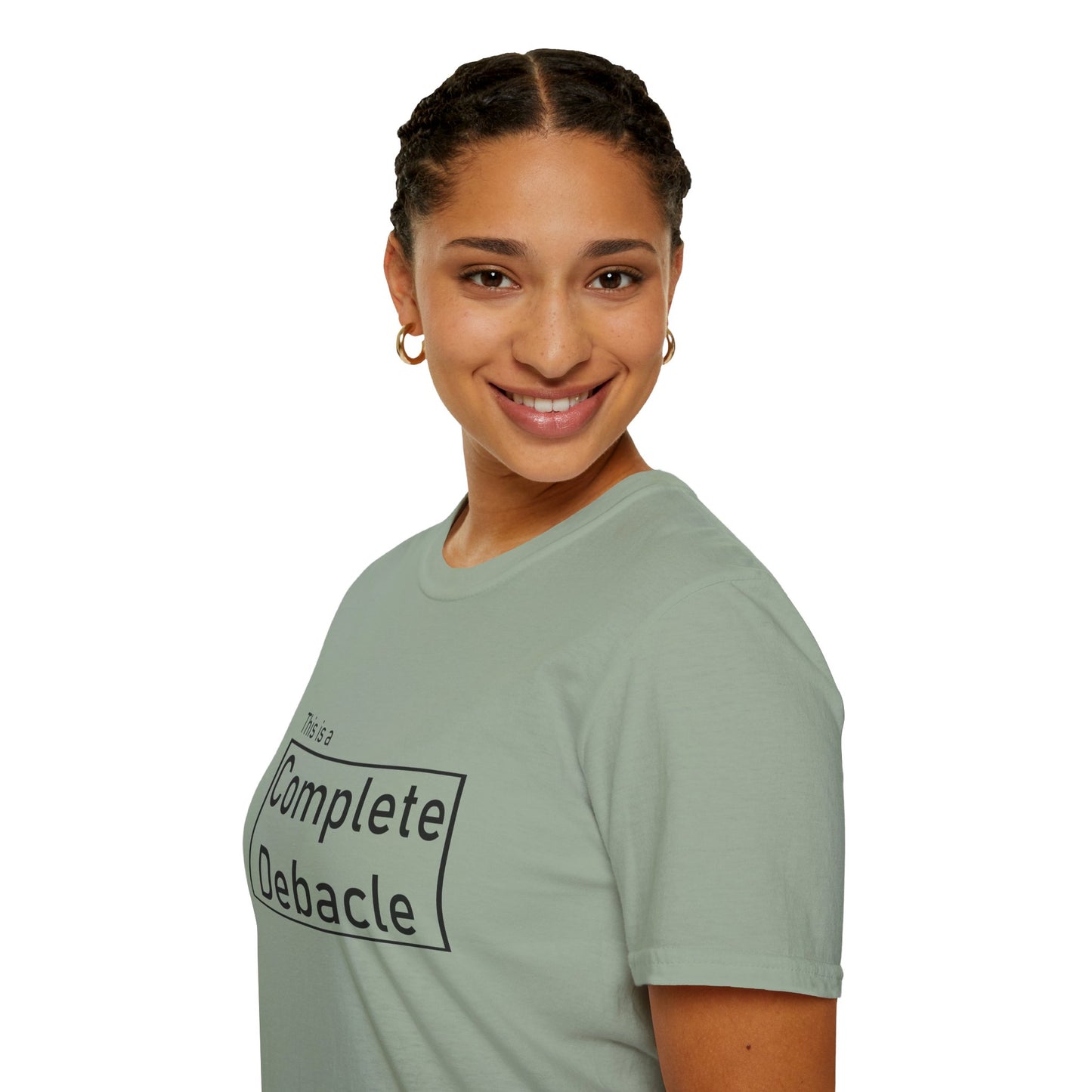 Complete Debacle Poly Blend crew Neck Tee