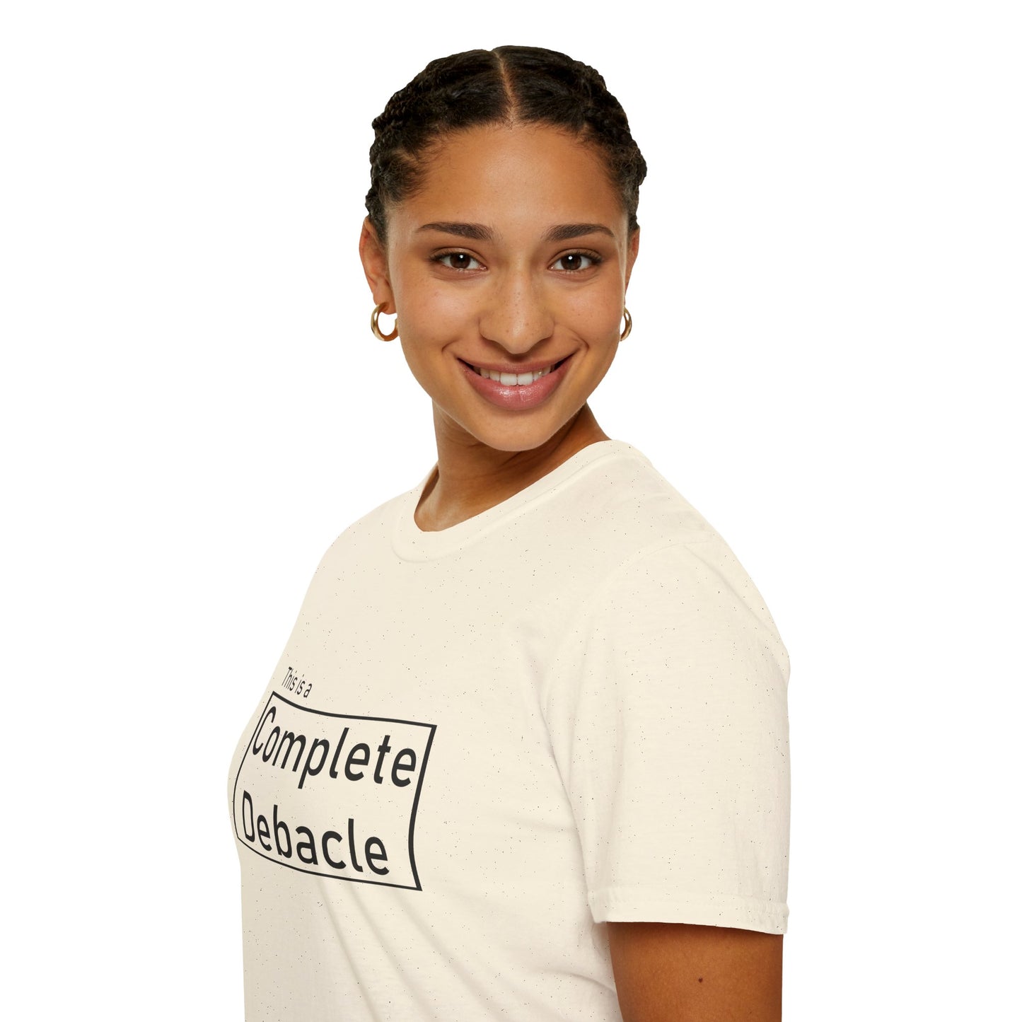 Complete Debacle Poly Blend crew Neck Tee