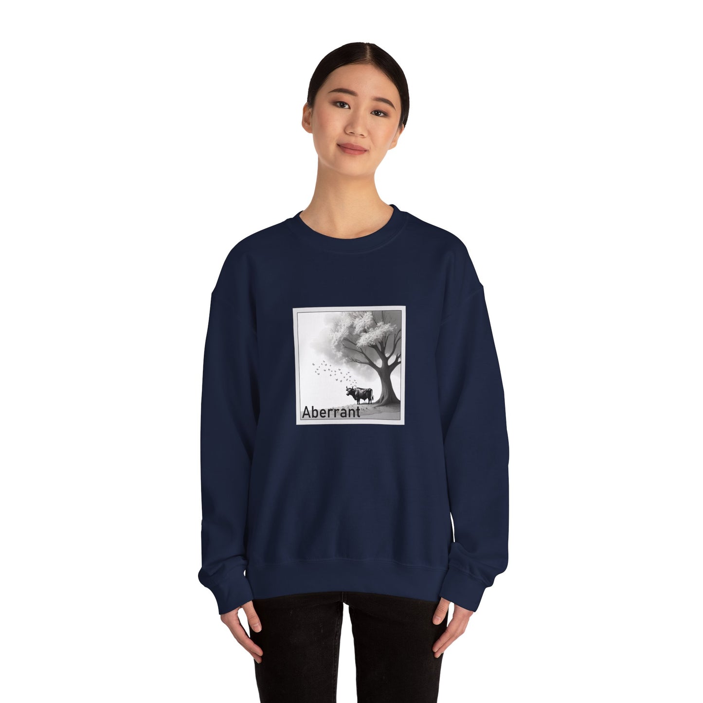 Aberrant Unisex Crewneck Sweatshirt - Ferdinand the Bull