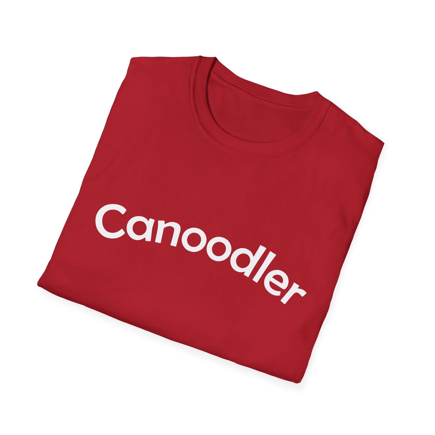 Canoodler Poly Blend Crew Neck T-Shirt - Ideal for Fans of Canoodling