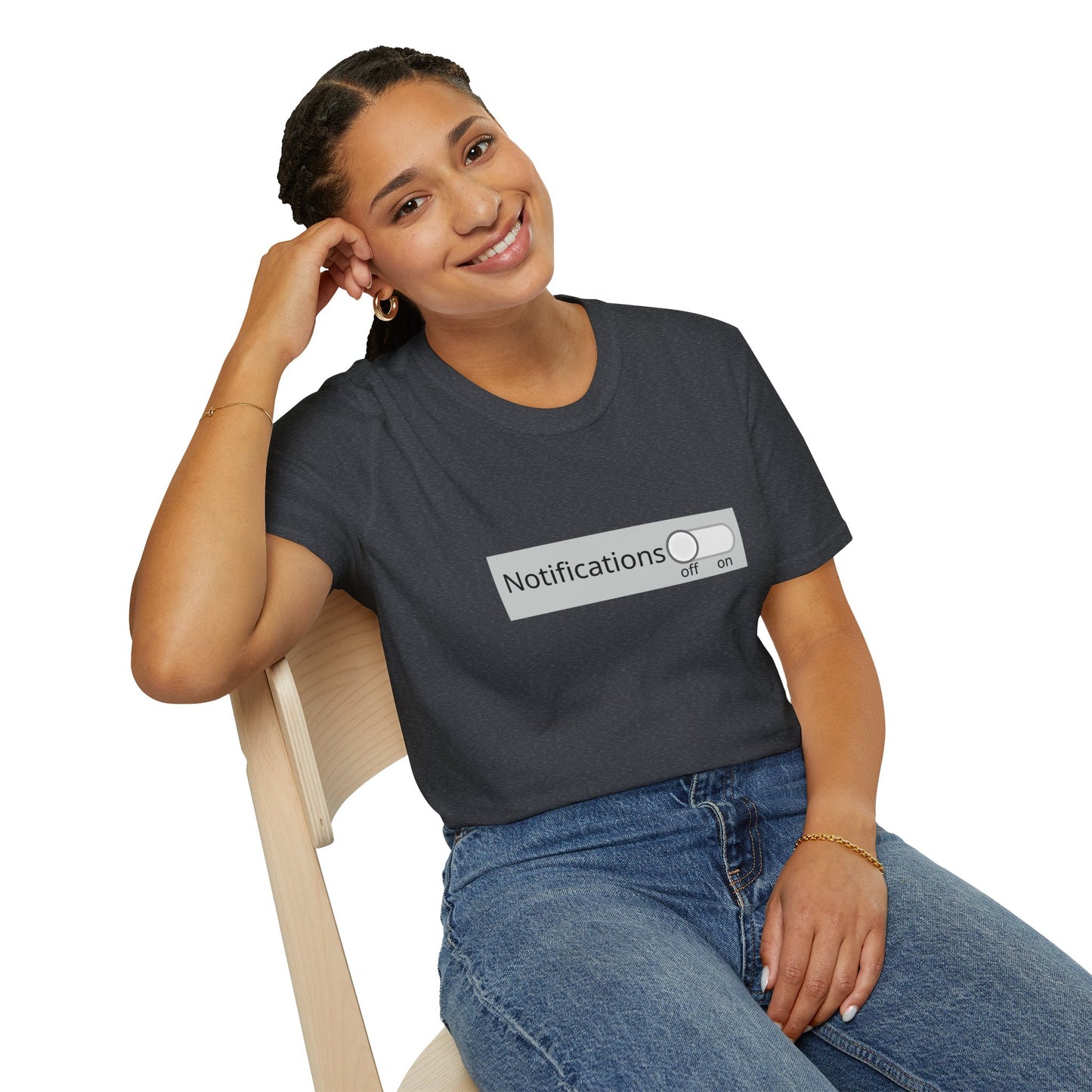 Noises Off Poly Blend Crew Neck T-Shirt
