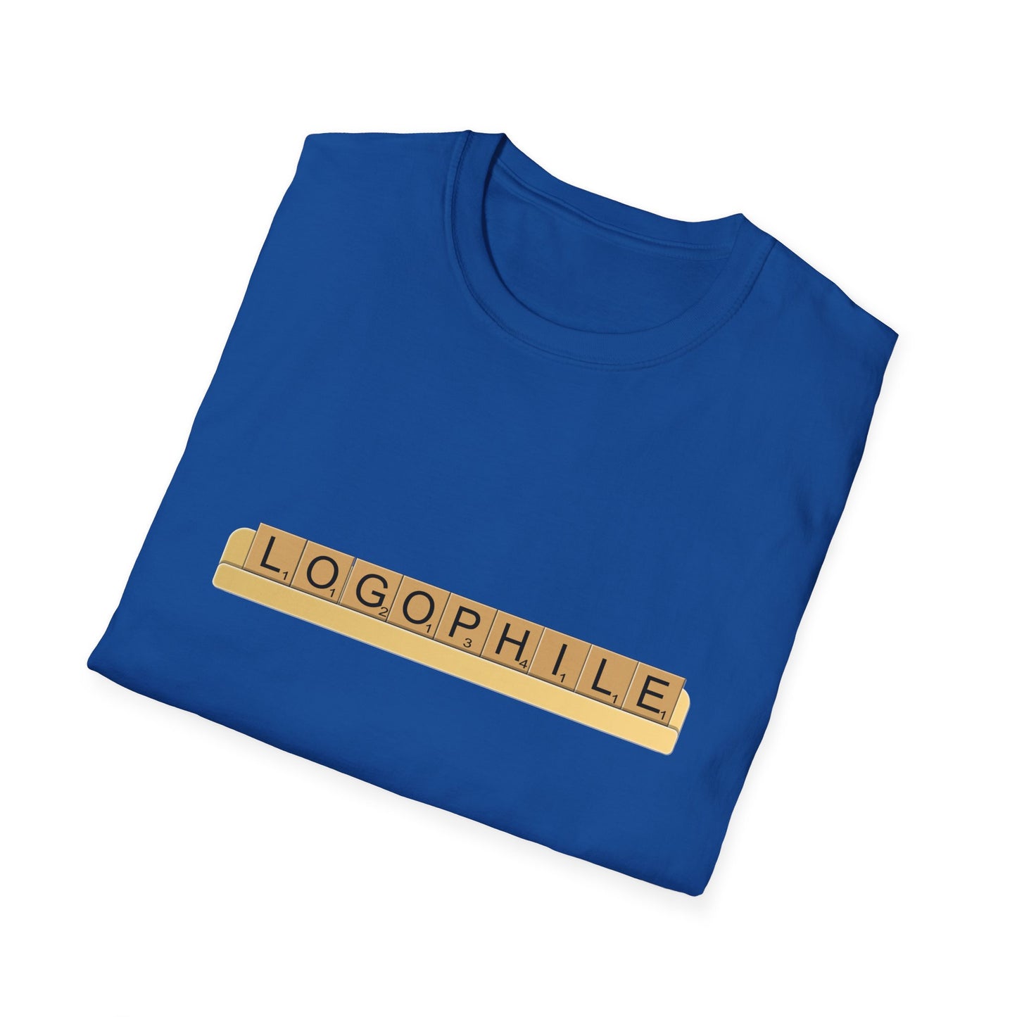 Logophile Poly Blend Crew Neck T-Shirt - Perfect for Word Lovers and Bookworms
