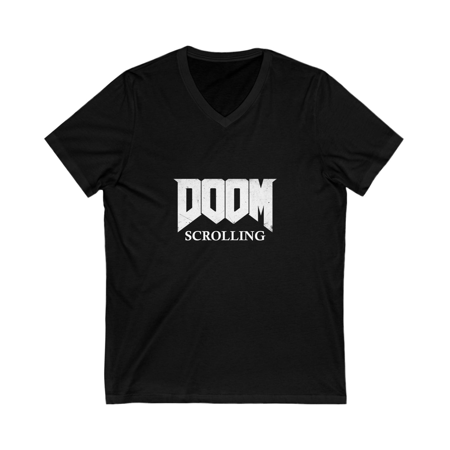 Doom Scrolling V-Neck T Shirt