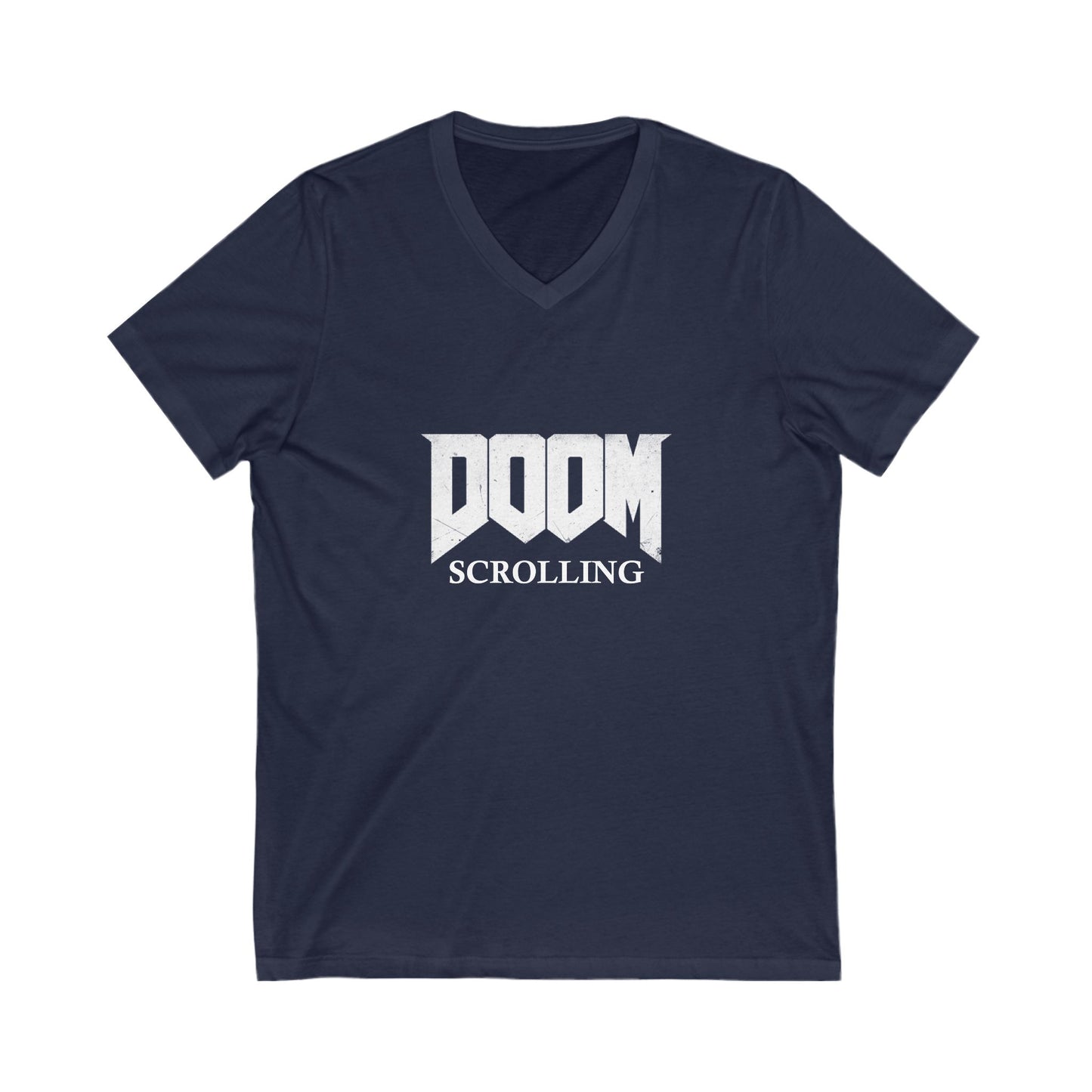 Doom Scrolling V-Neck T Shirt