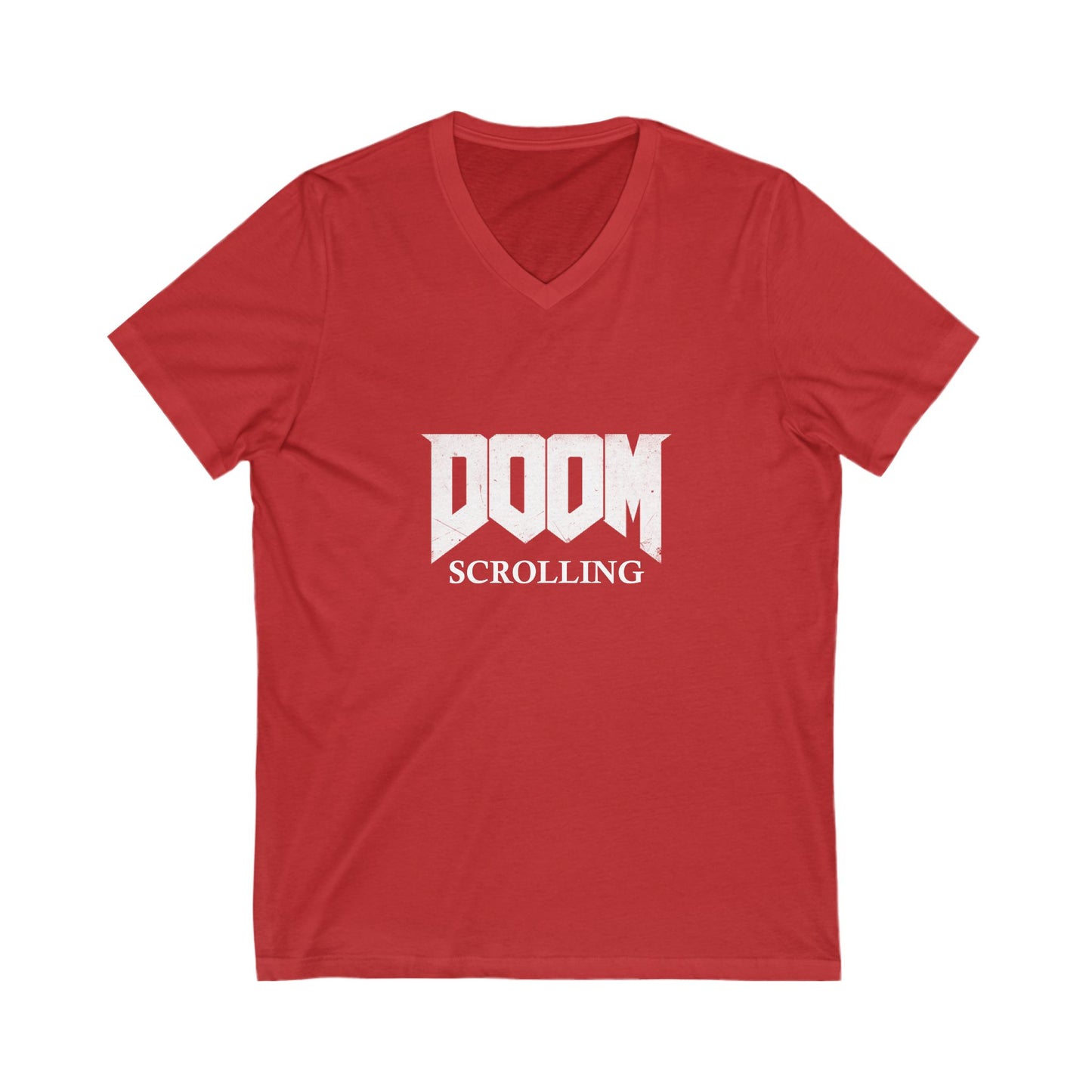 Doom Scrolling V-Neck T Shirt