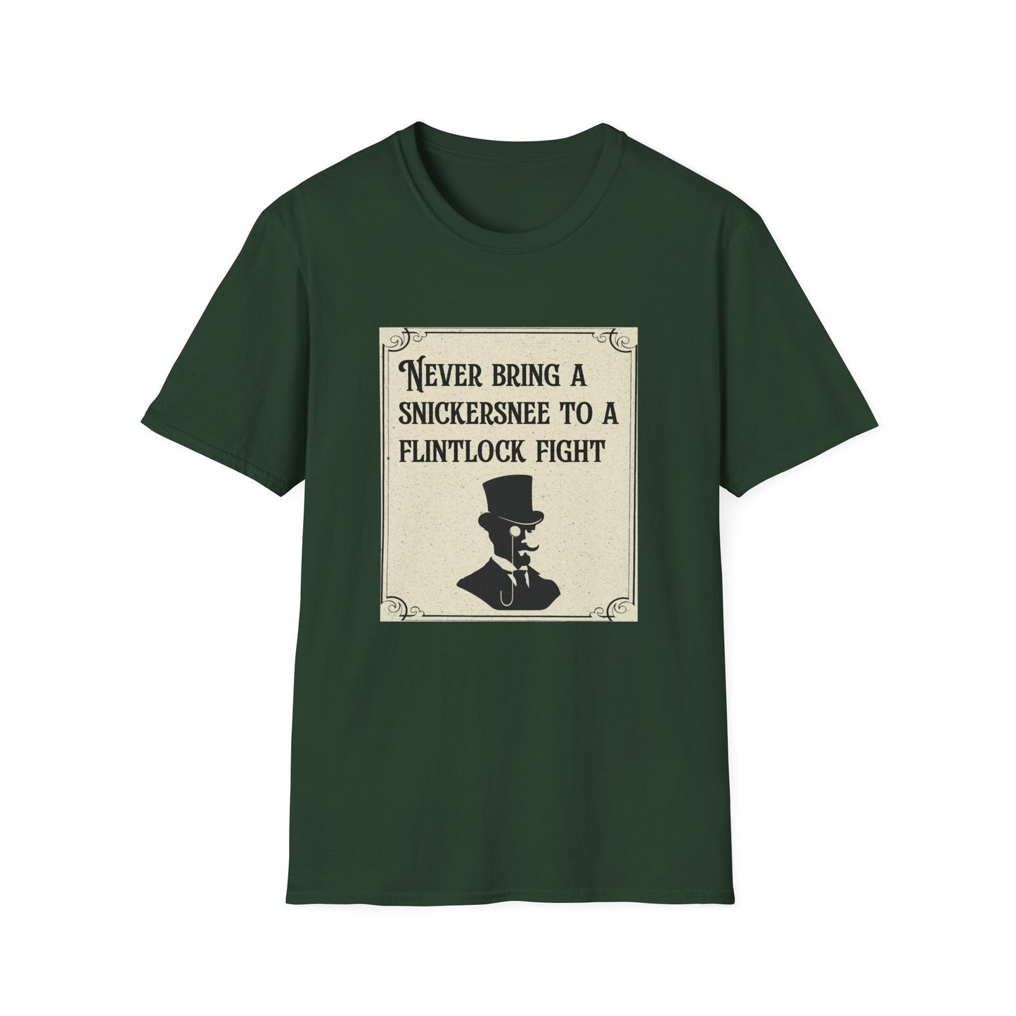 Snickersnee Advice Poly Blend Crew NeckT-Shirt